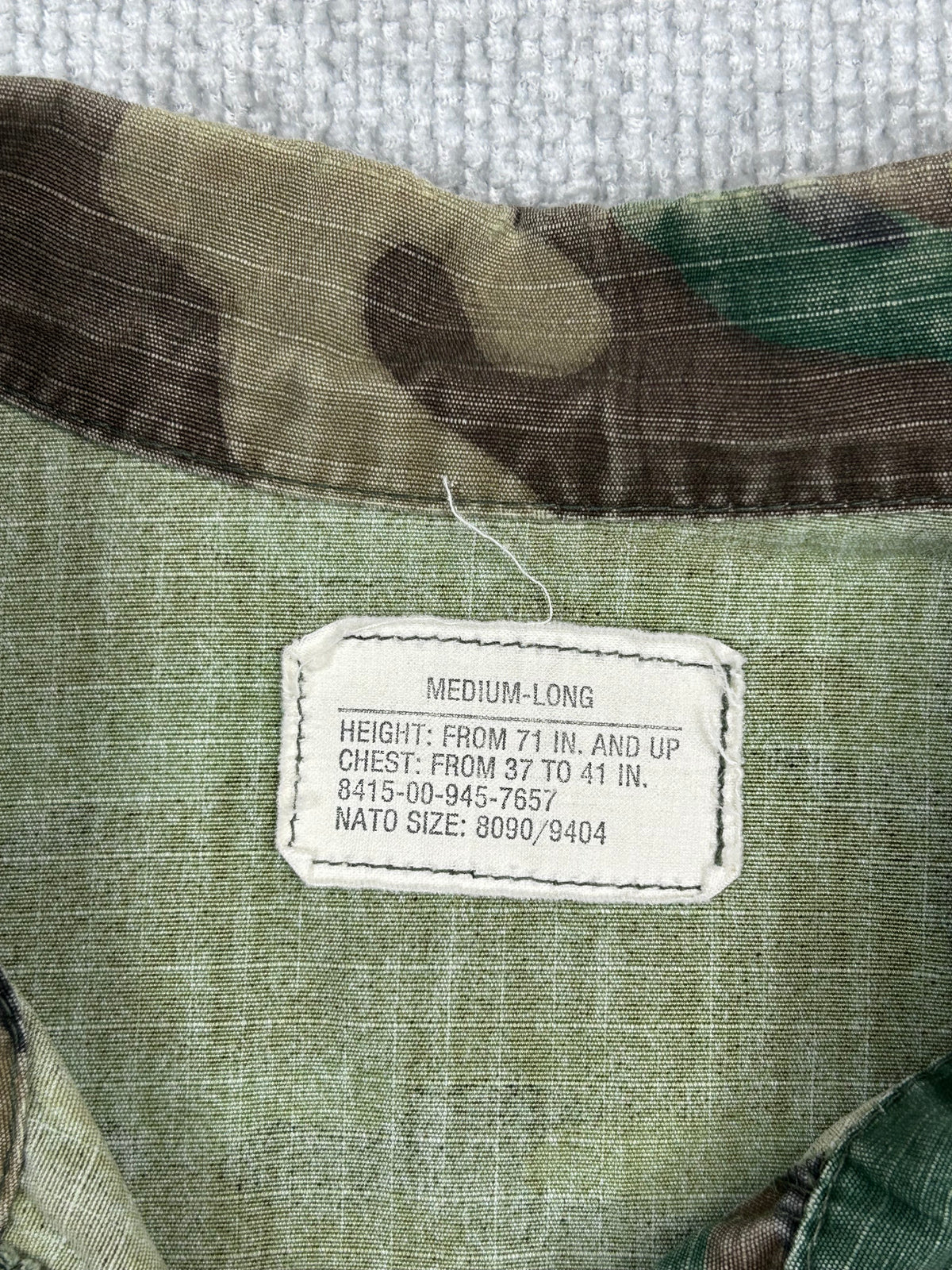 2000 USMC Camo Field Jacket