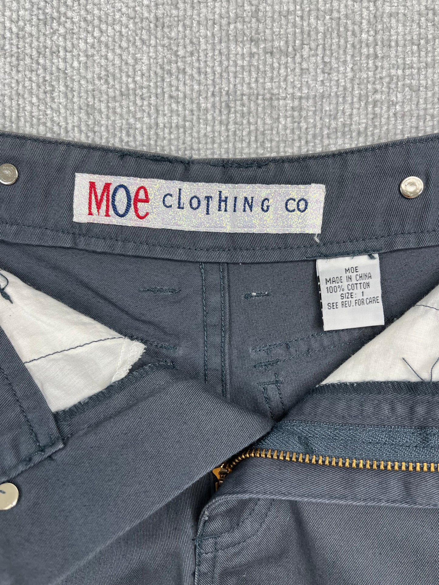 Y2K Gray Mini Shorts 25"