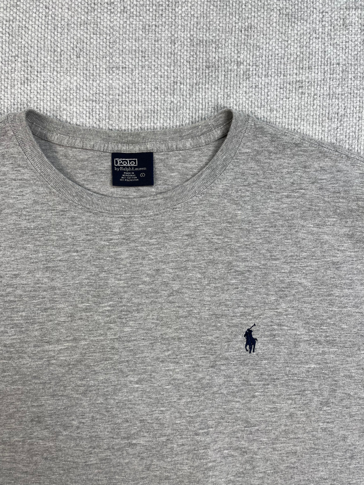 Y2K Polo Gray T-Shirt