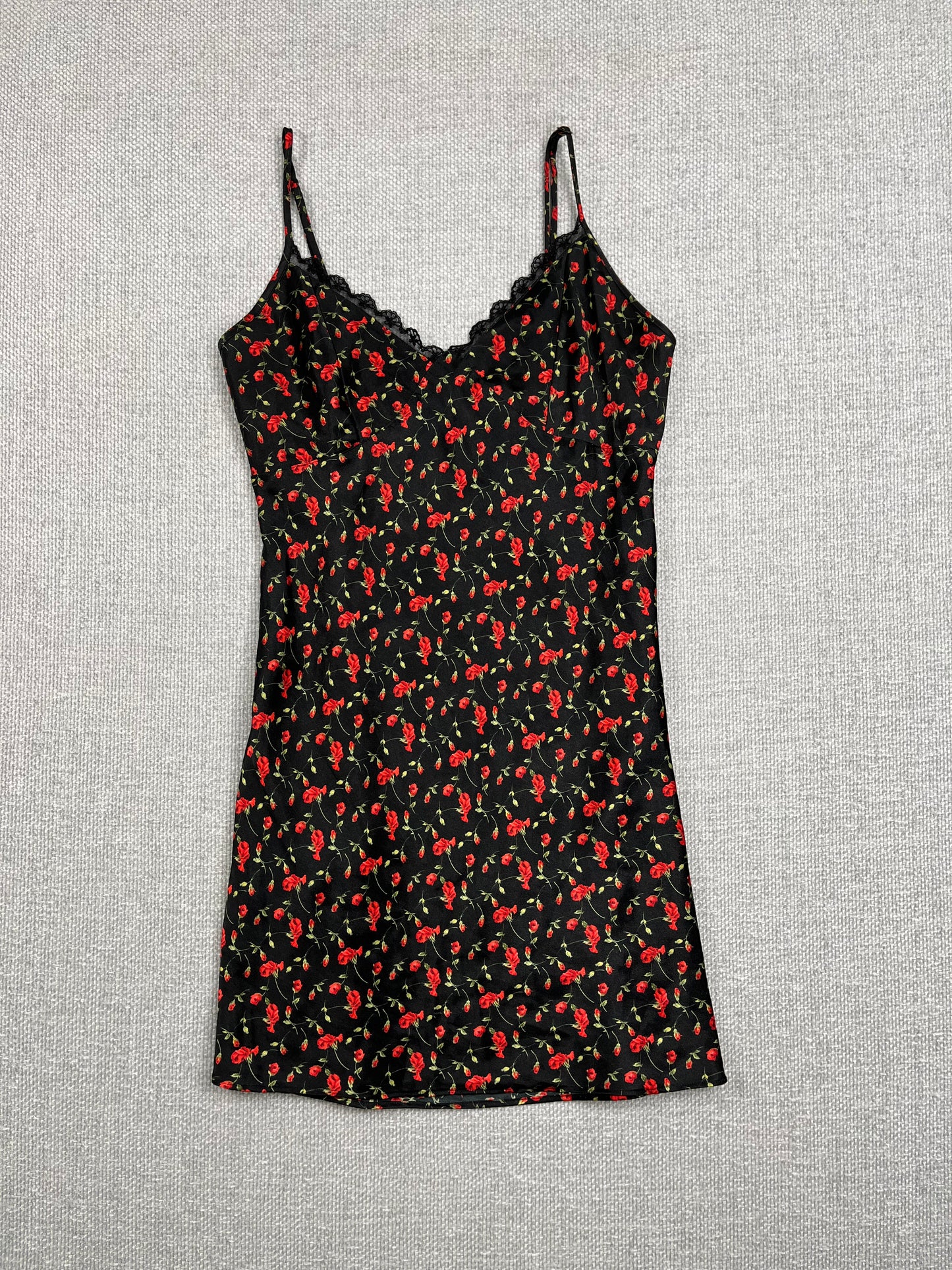 Y2K Floral Slip Dress