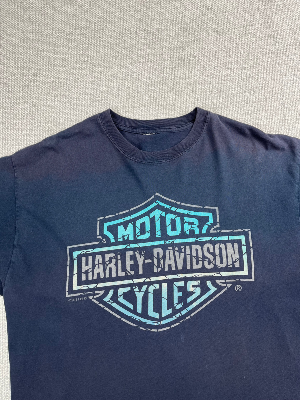 Y2K Harley Davidson Akron T-Shirt