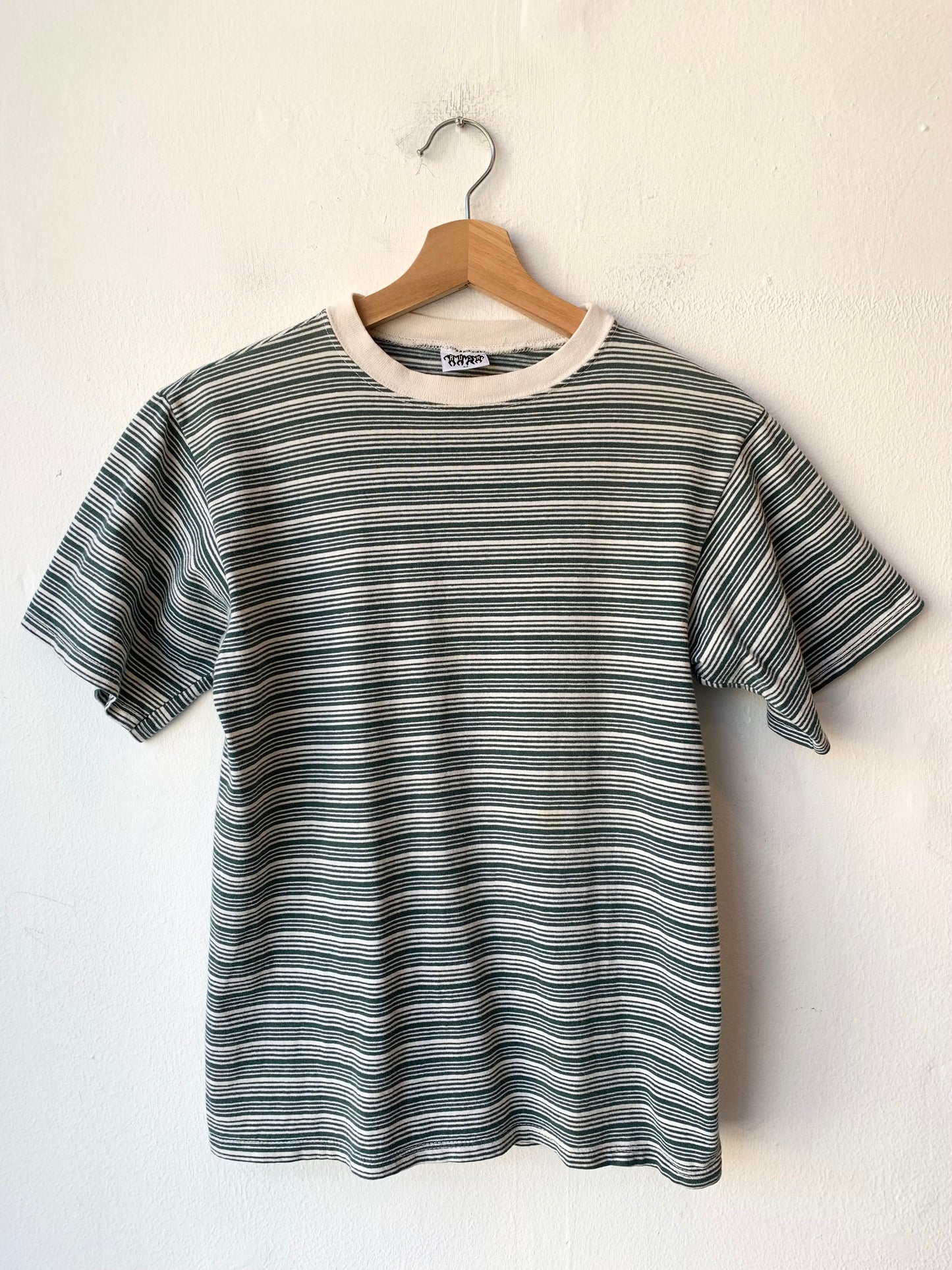 90's Striped Green T-Shirt