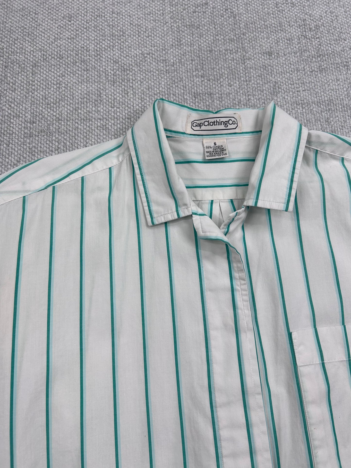 80’s Gap Striped Button Down