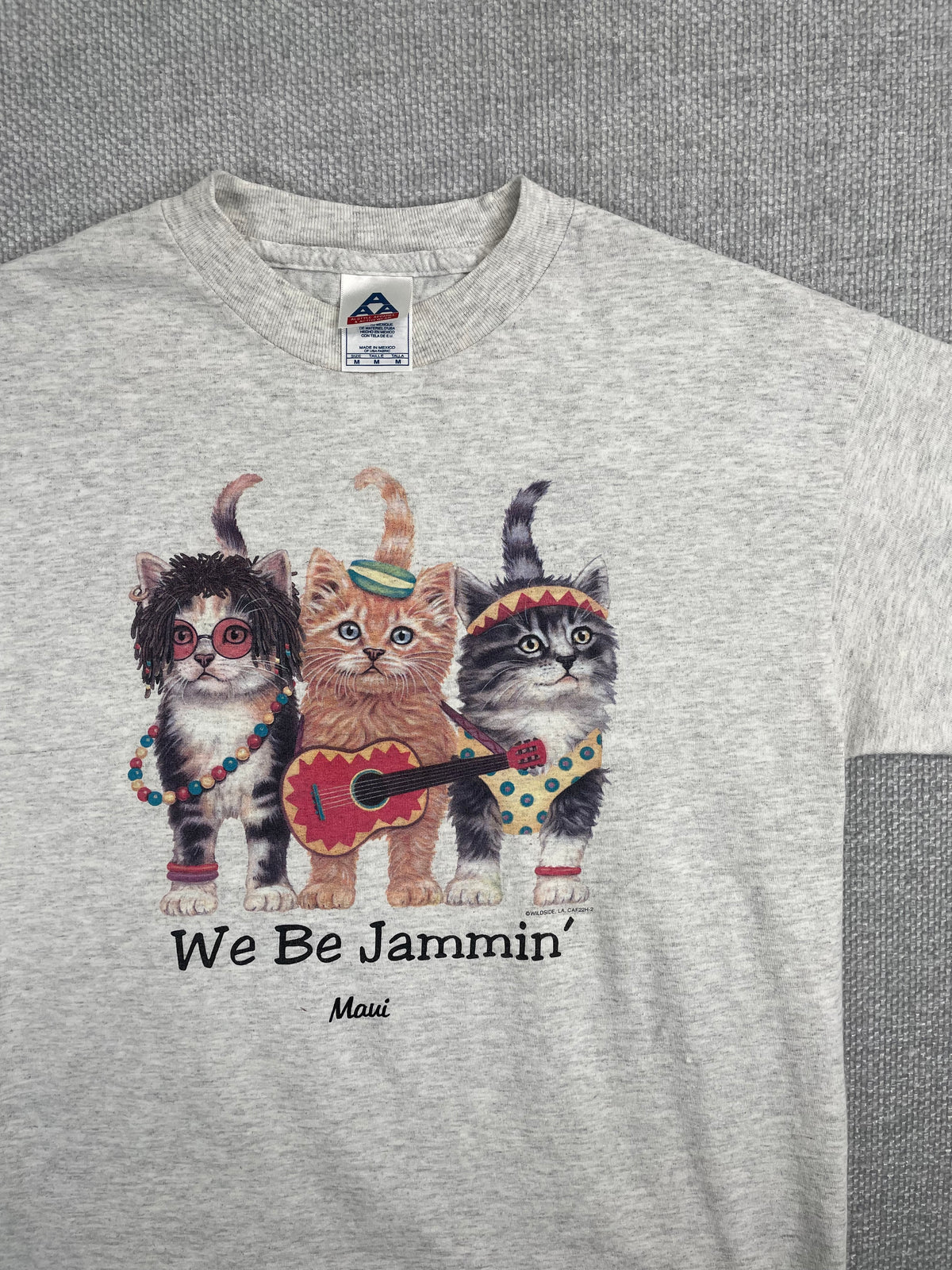 Y2K We Be Jammin' Maui Cat T-Shirt