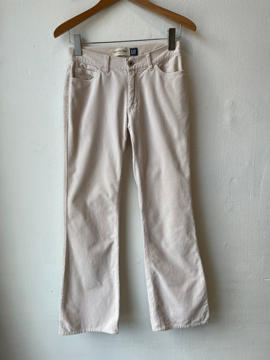 2001 GAP Low Rise Corduroy Pants 27"