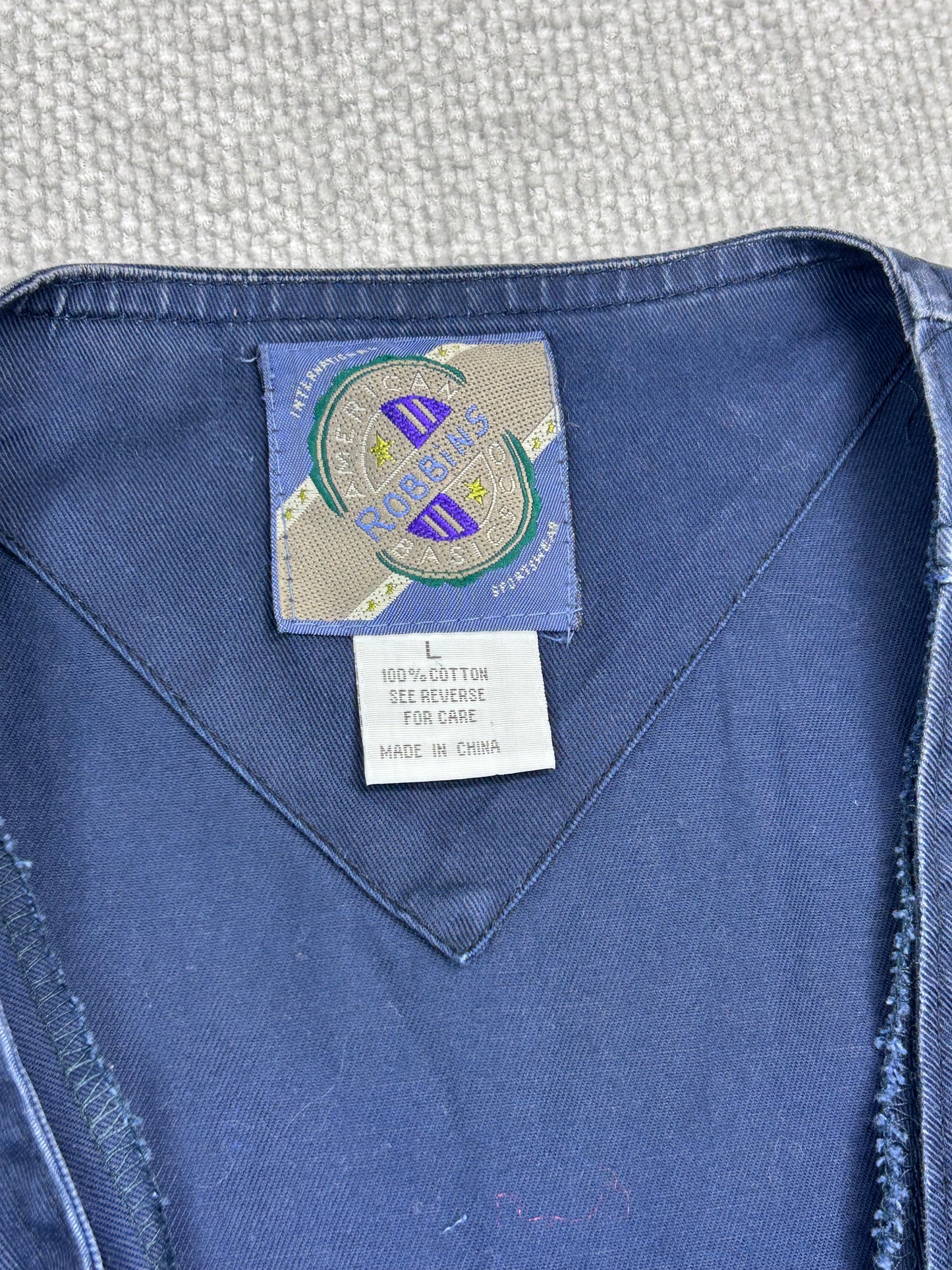 90's Navy Fishing Vest