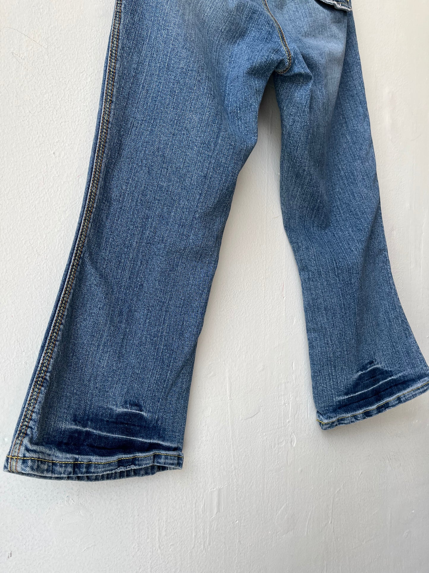 Y2K Denim Capri Pants 31"