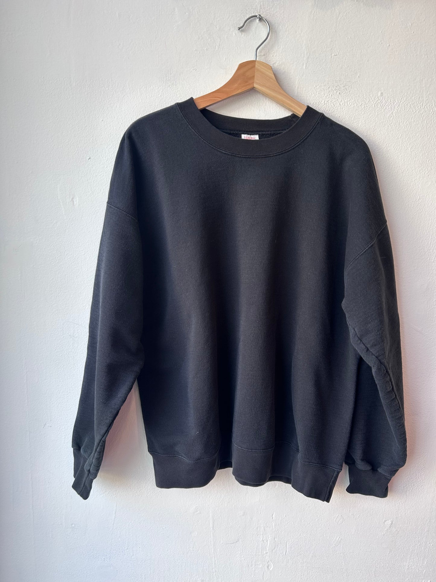 Y2K Blank Black Sweatshirt