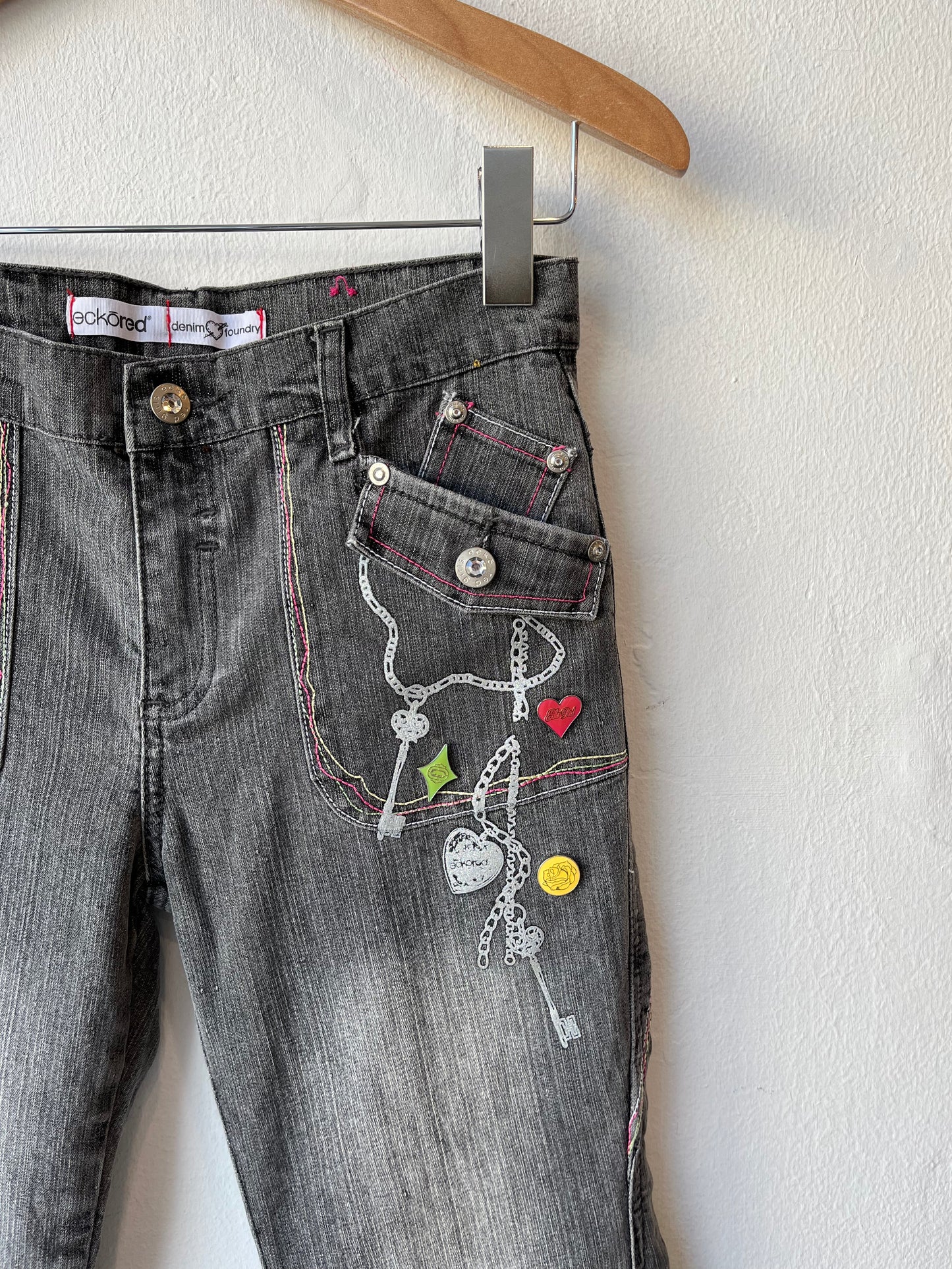 Y2K Ecko Red Capri Pants 29"