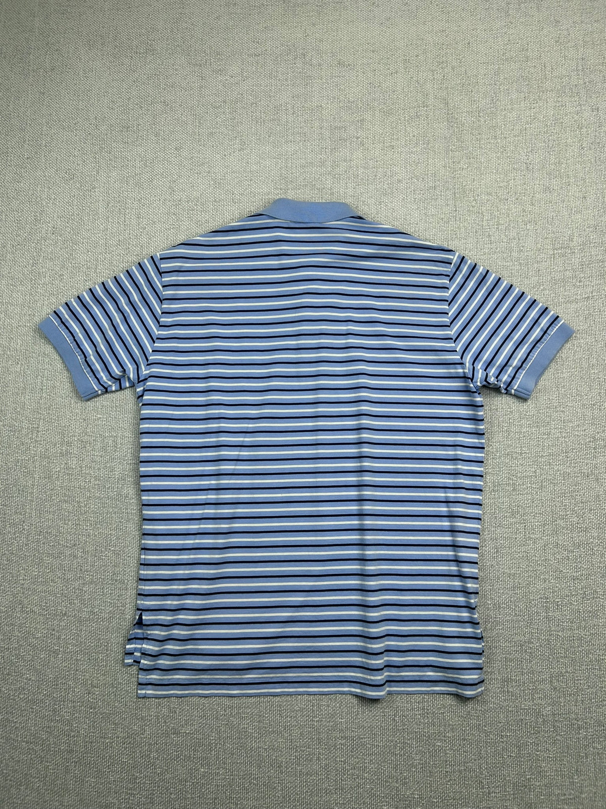 Y2K Striped Polo Shirt