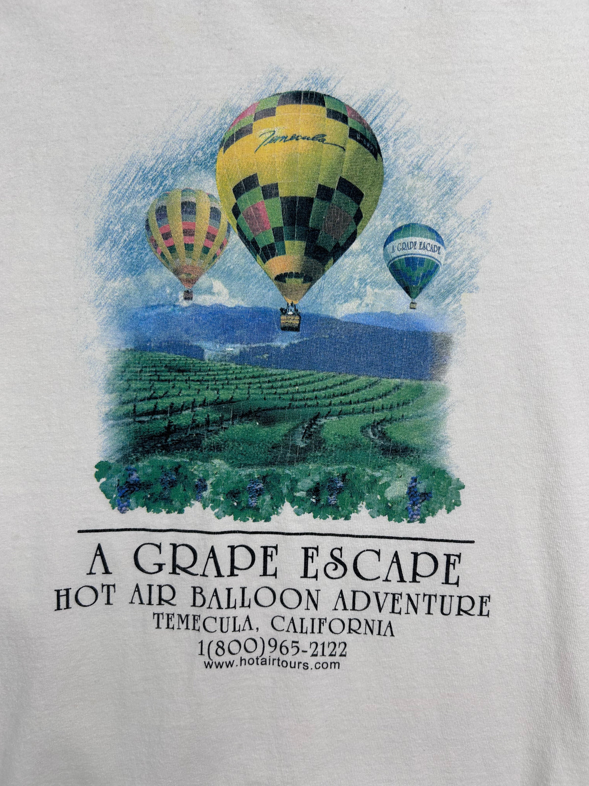 Y2K Temecula Hot Air Balloon T-Shirt