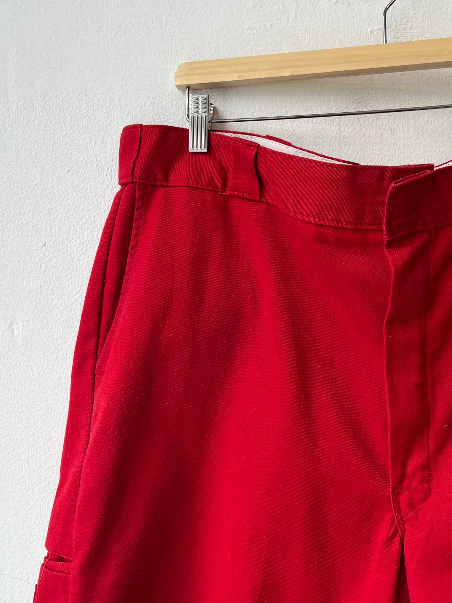 Y2K Red Dickies Shorts 40"