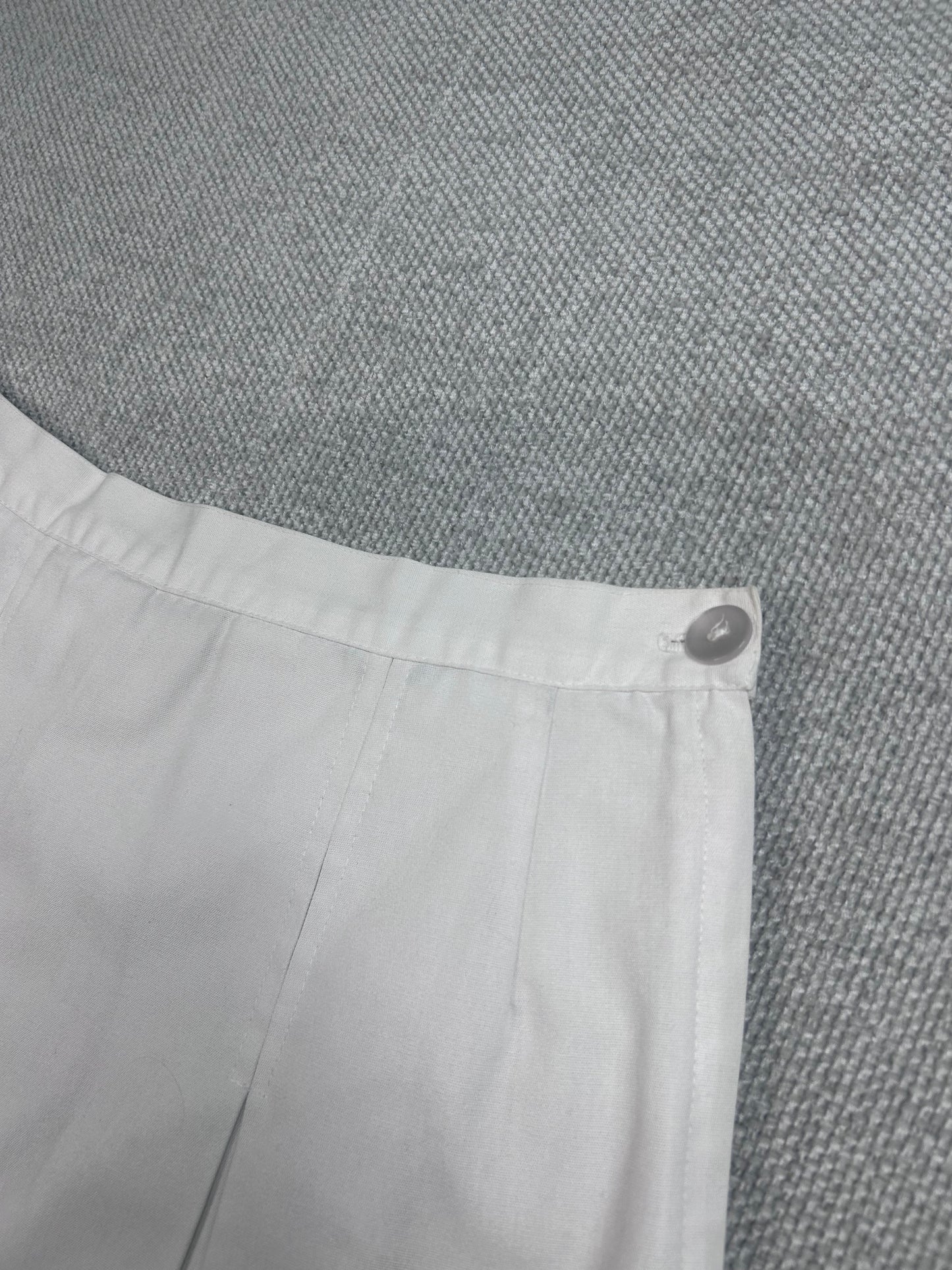 Y2K White Tennis Skirt 27”