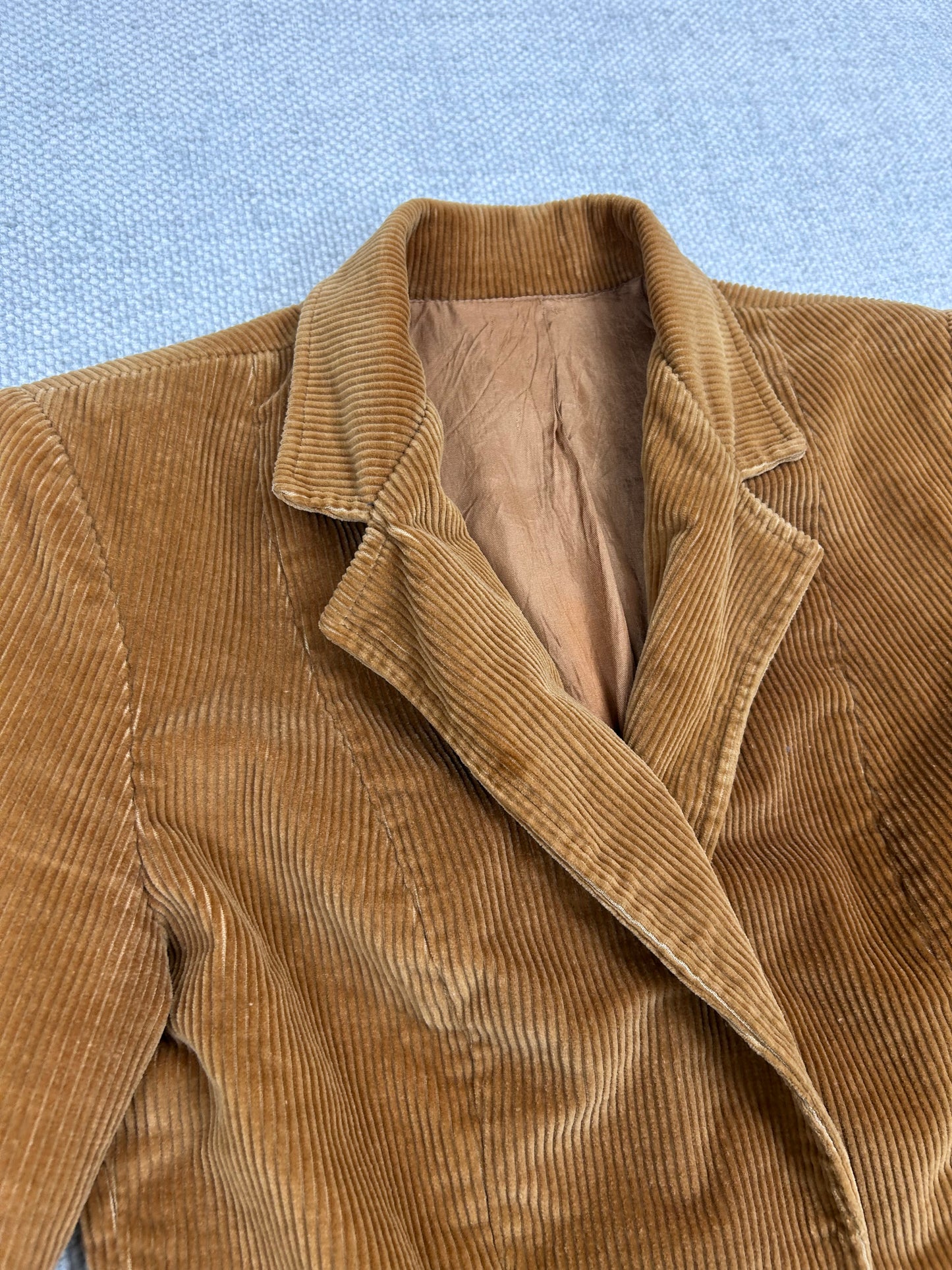 70's Corduroy Fitted Blazer