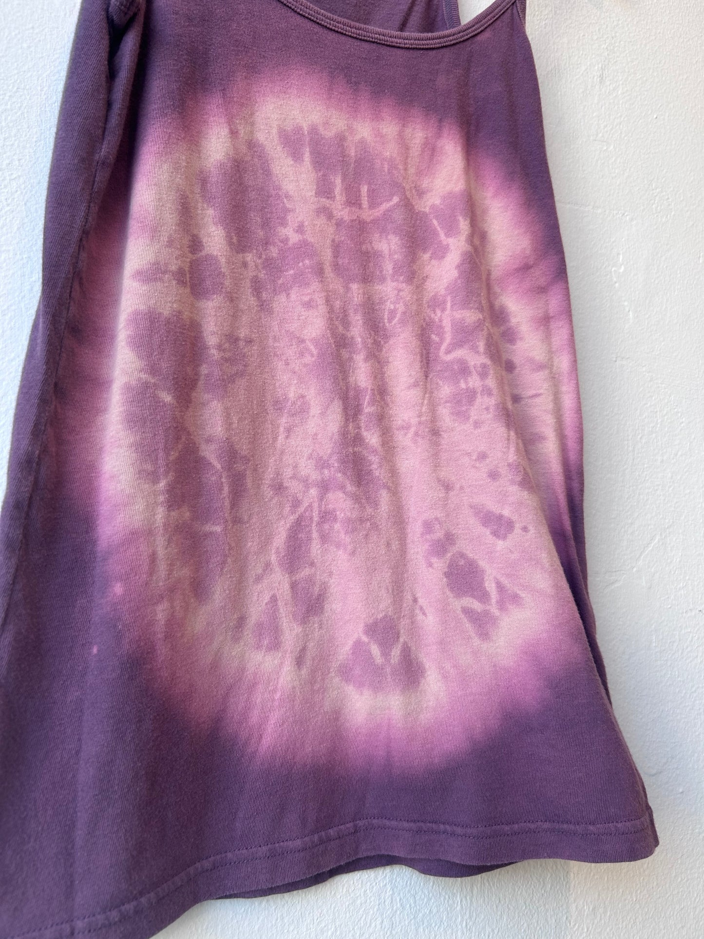 Y2K Purple Tie Dye Top