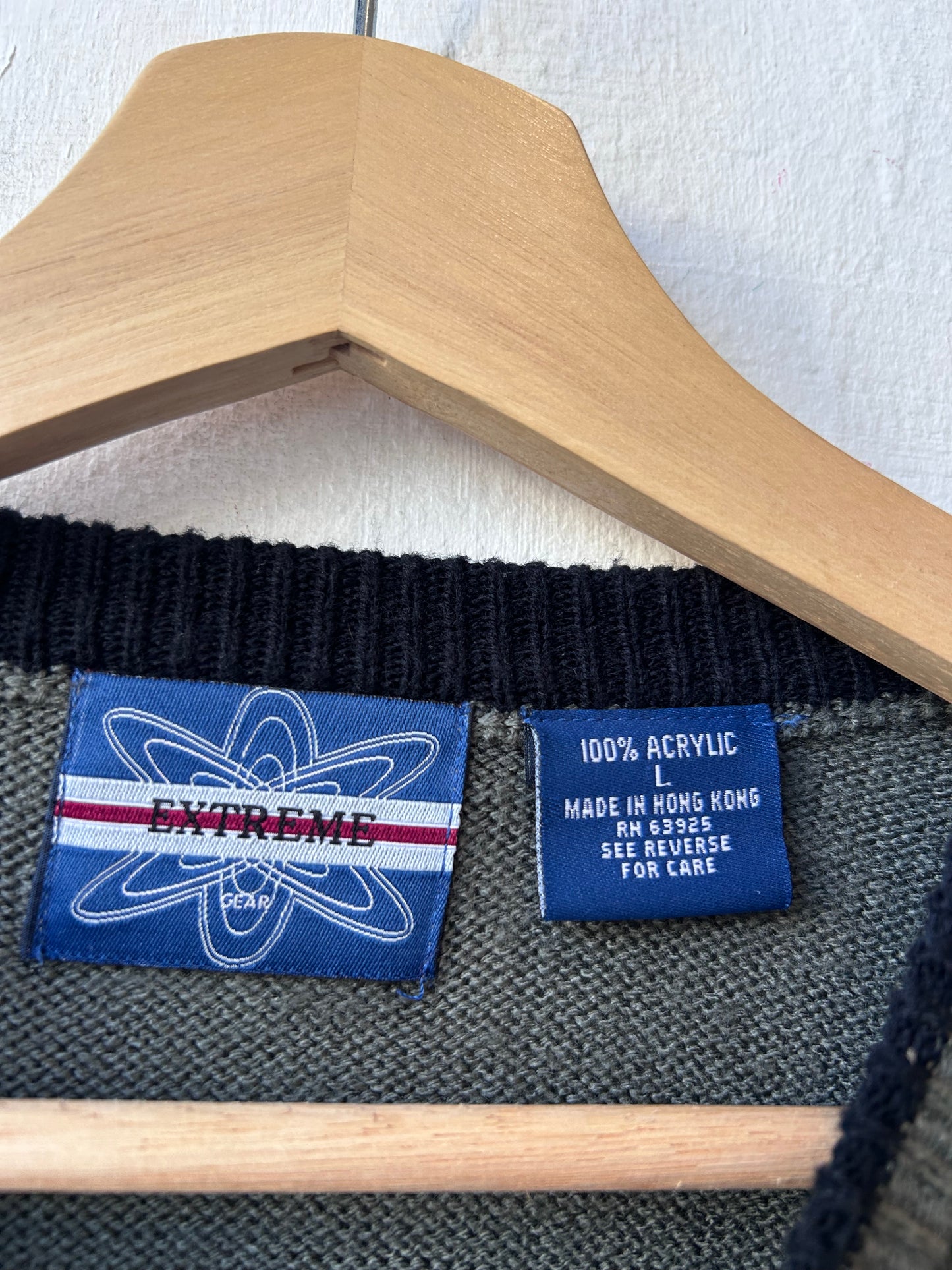 Y2K Striped Knit Sweater