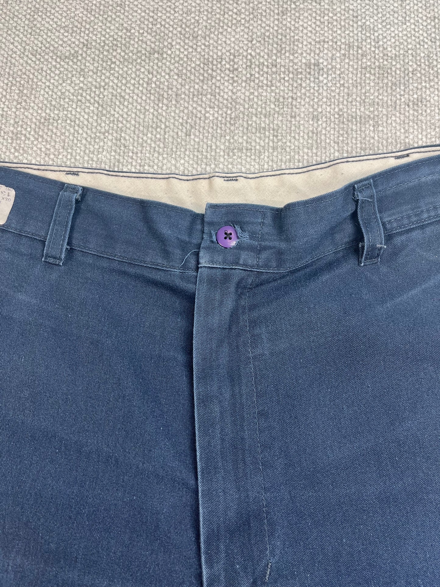 Y2K Navy Work Pants 34”