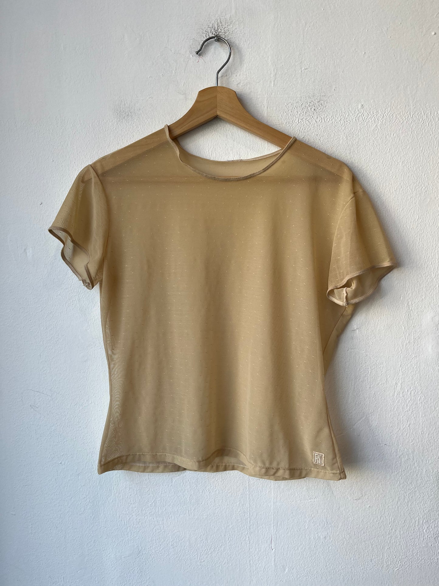 Y2K Ralph Lauren Mesh Top