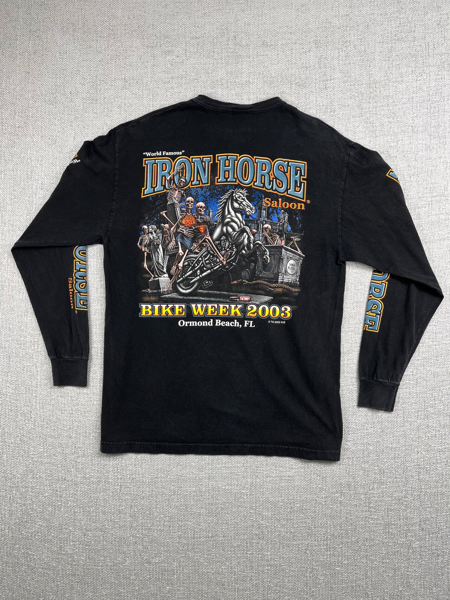 2003 Henley Iron Horse Shirt