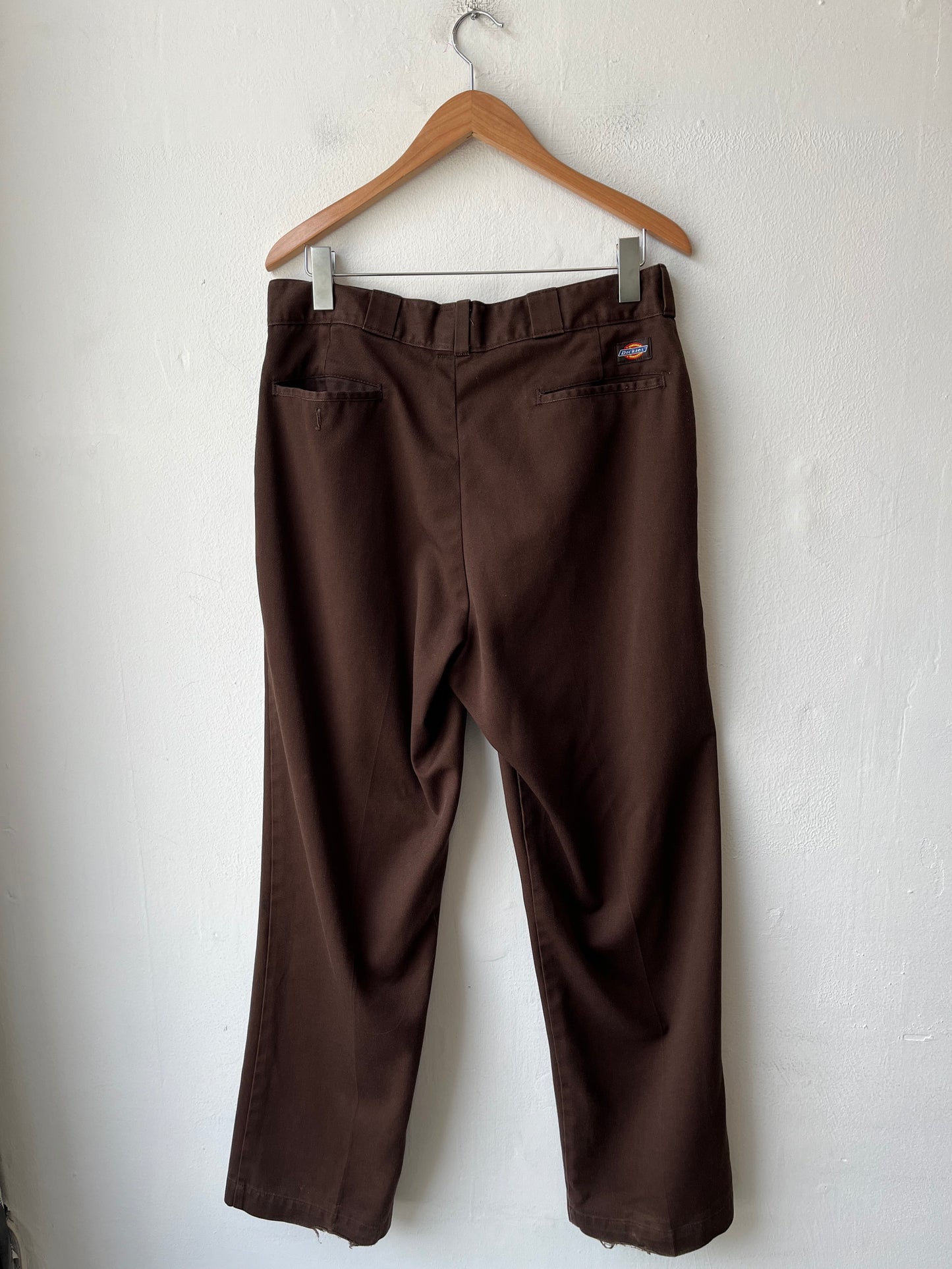 Y2K Dickies Brown Pants 33”