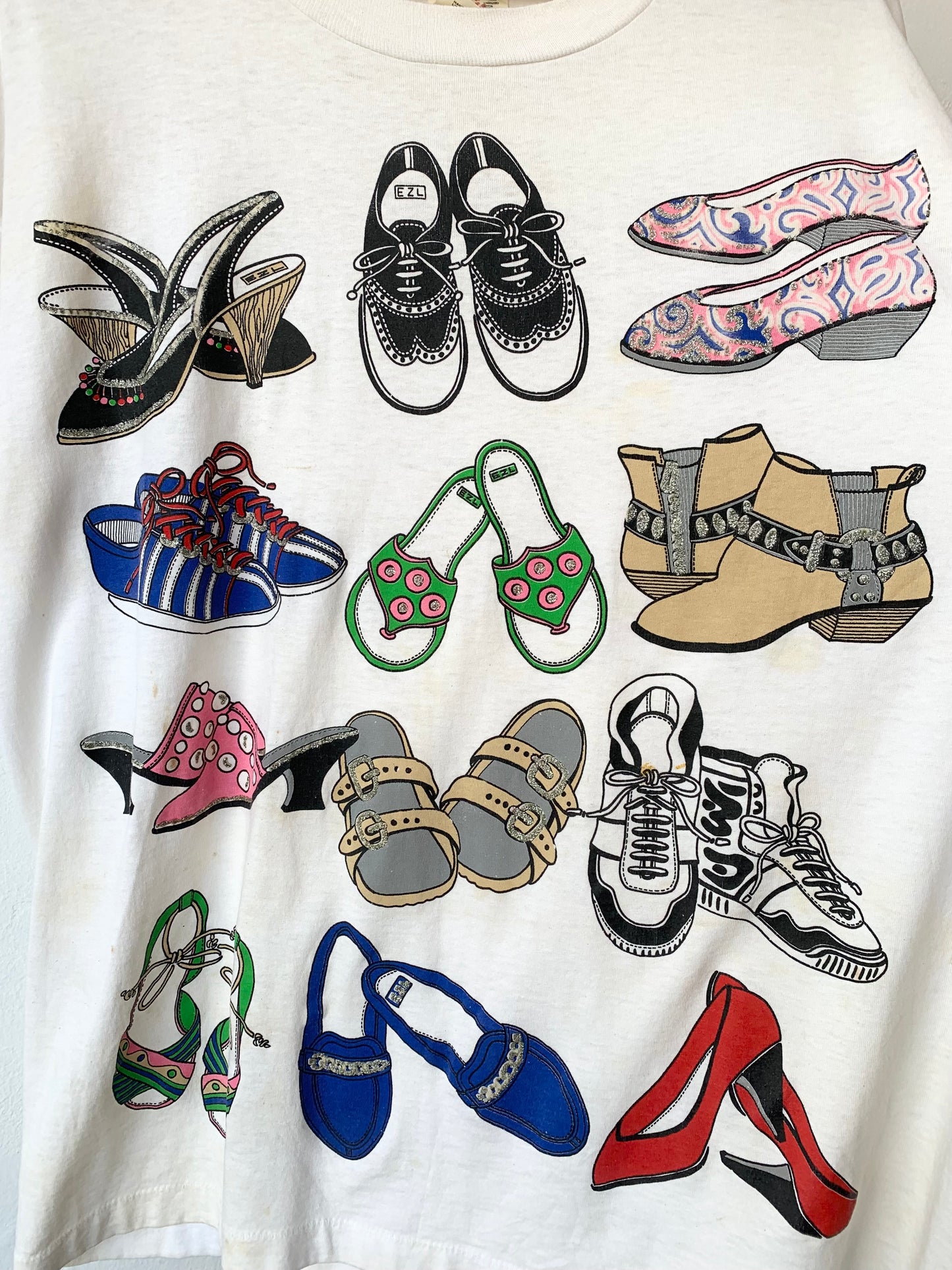 90's Shoe Collection T-Shirt