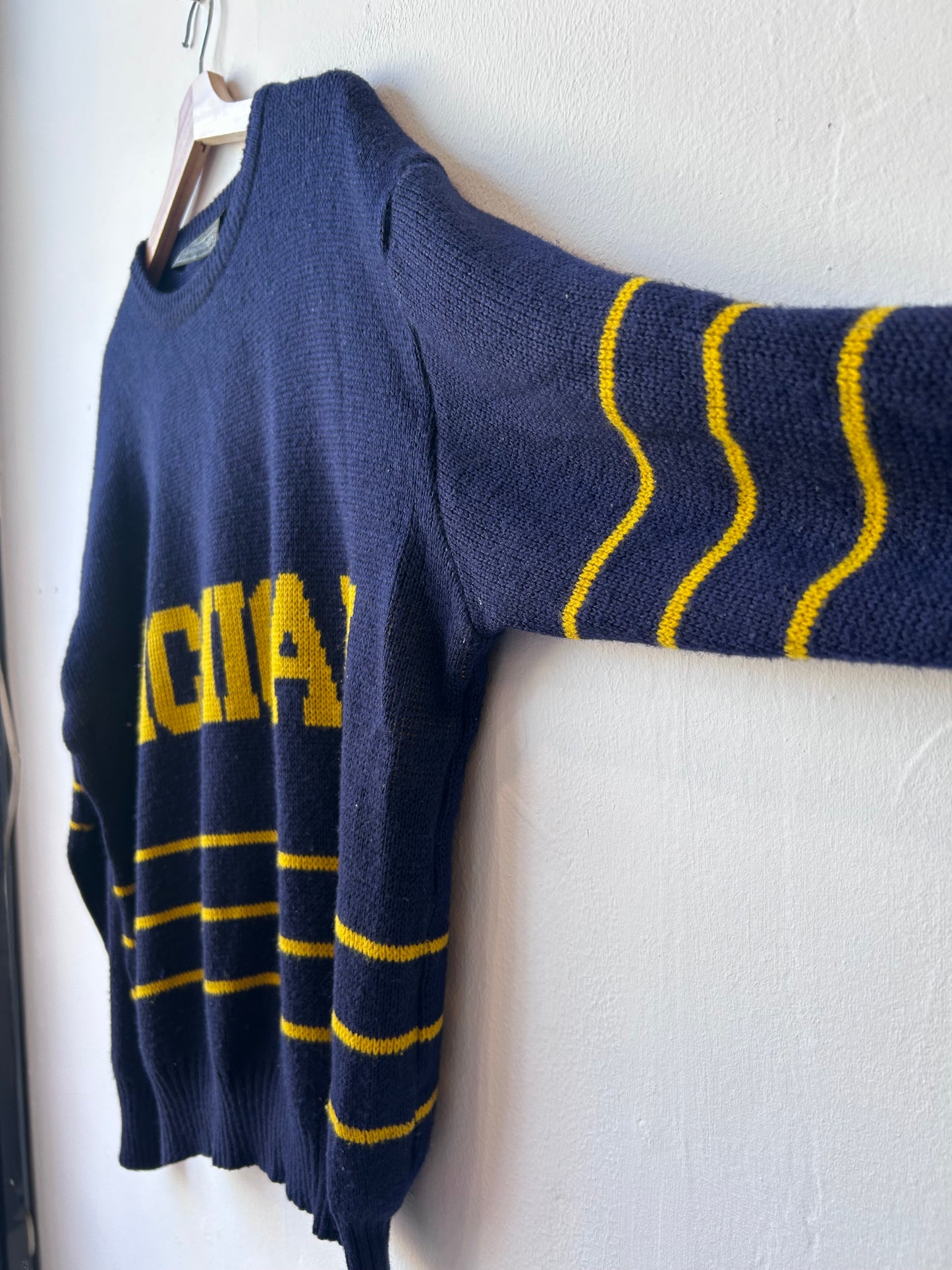 90's Michigan Knit Sweater