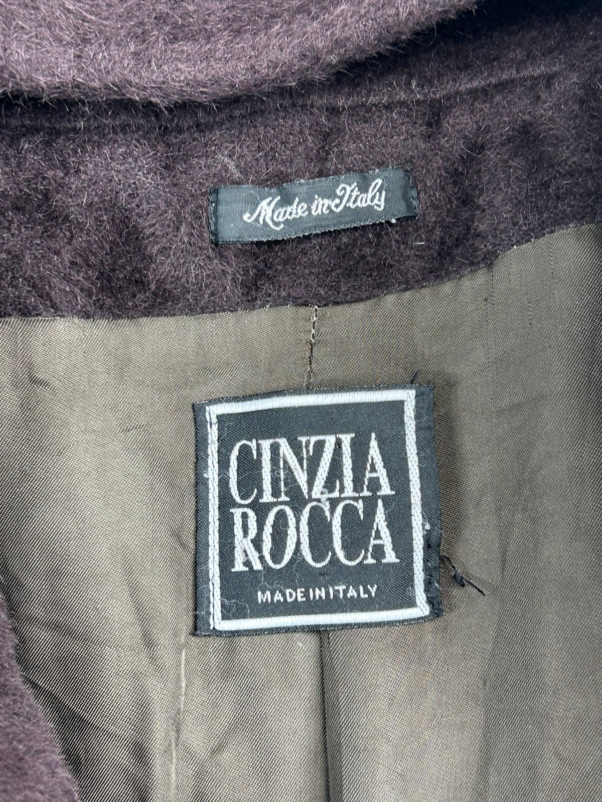 90's Cinzia Rocca Llama Coat