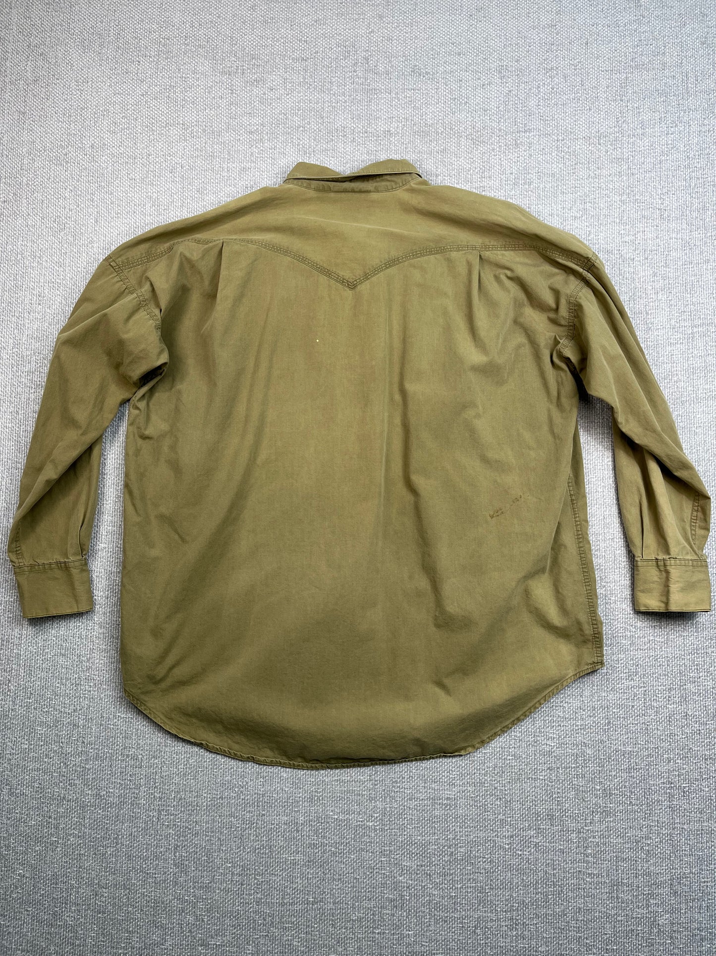 90's Green Button Down Shirt