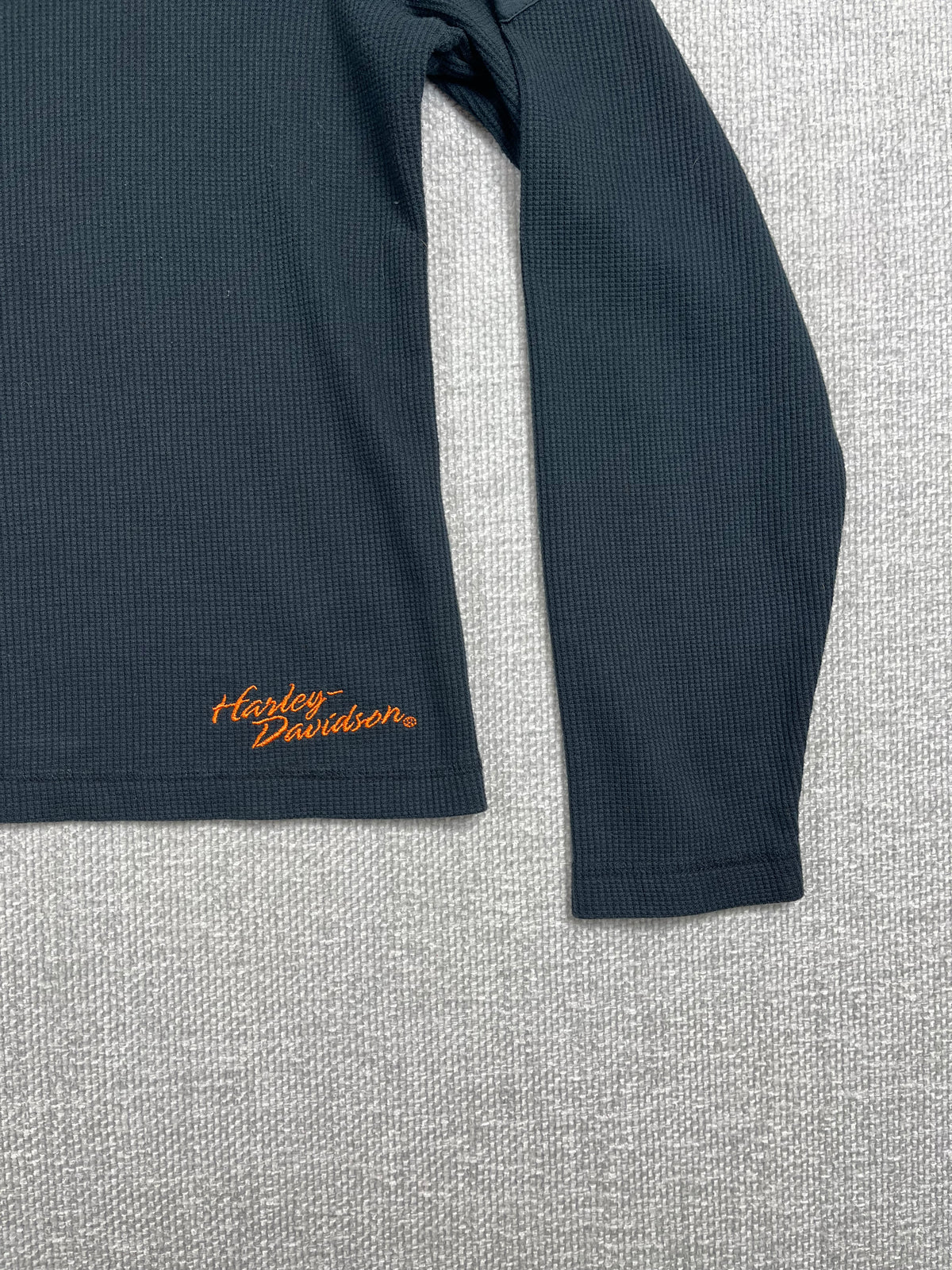 Y2K HD Thermal Henley Shirt