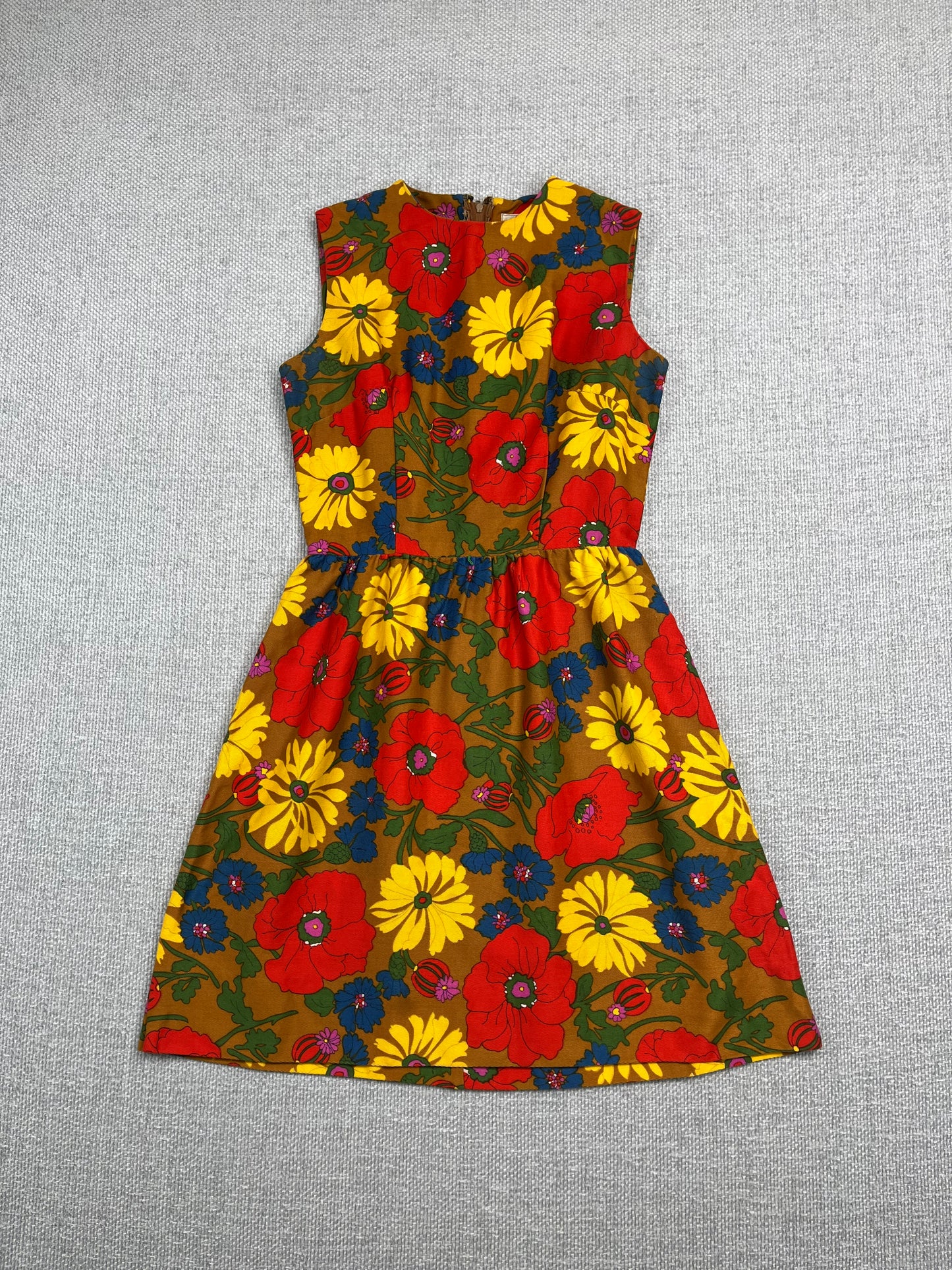 70's Floral Mini Sundress