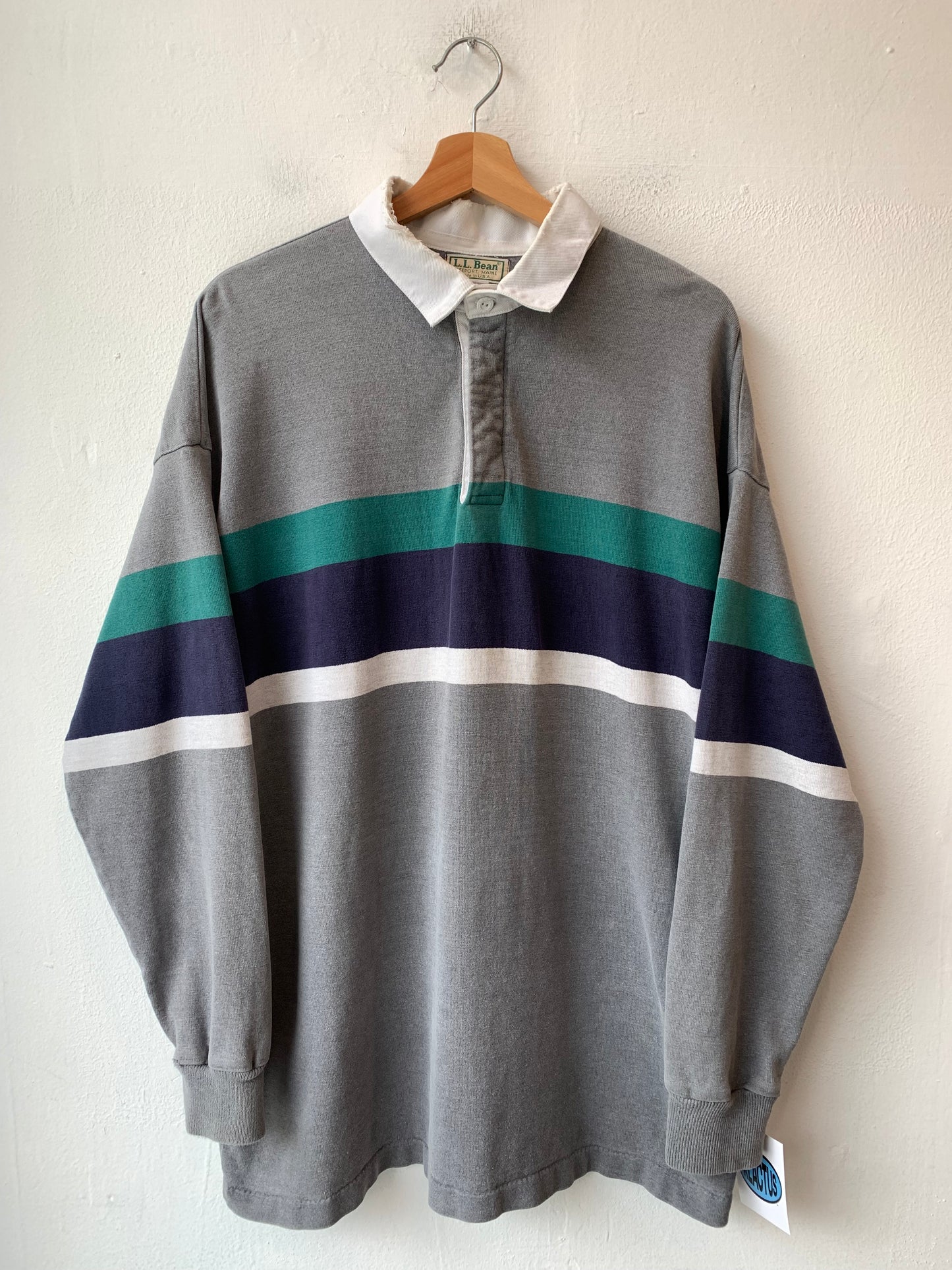 90's L.L. Bean Striped Rugby