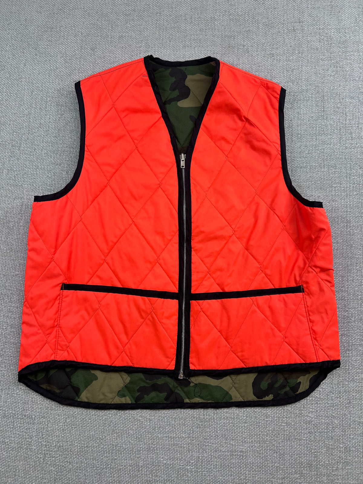 Y2K Reversible Camo Vest