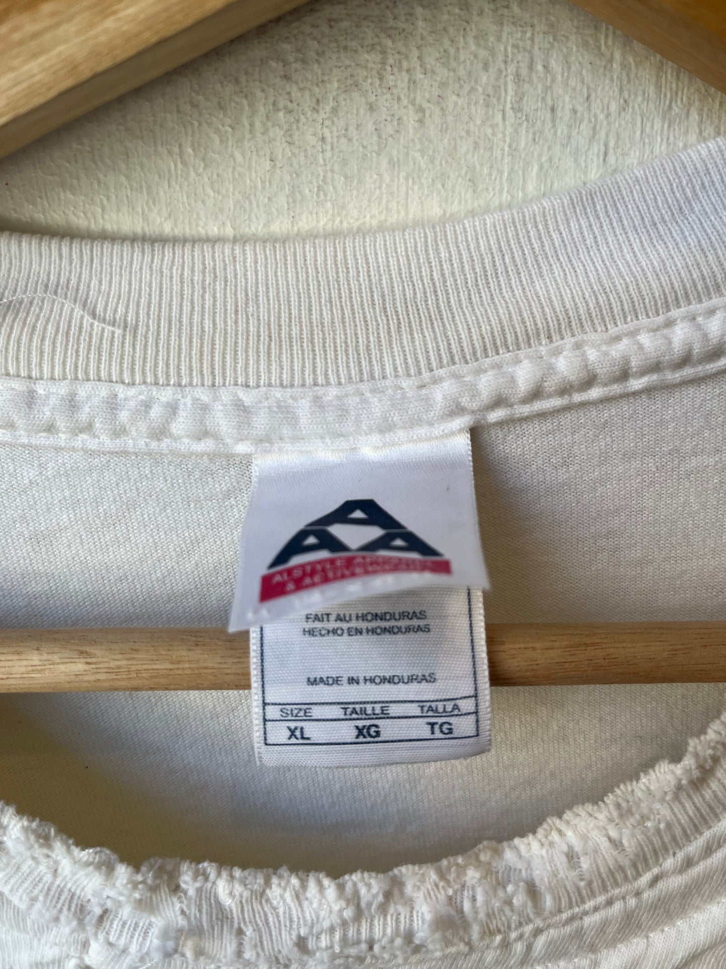 Y2K Mended White T-Shirt