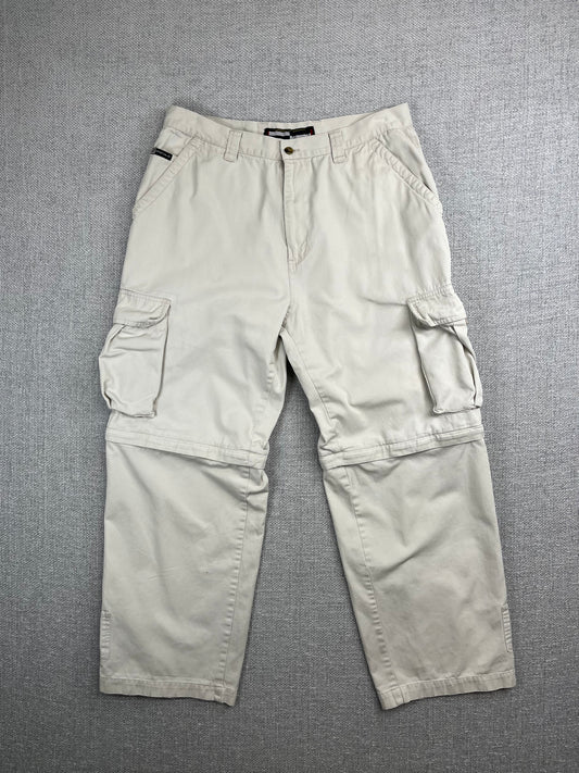 Y2K Urgent Gear Zip Off Cargo Pants 32"