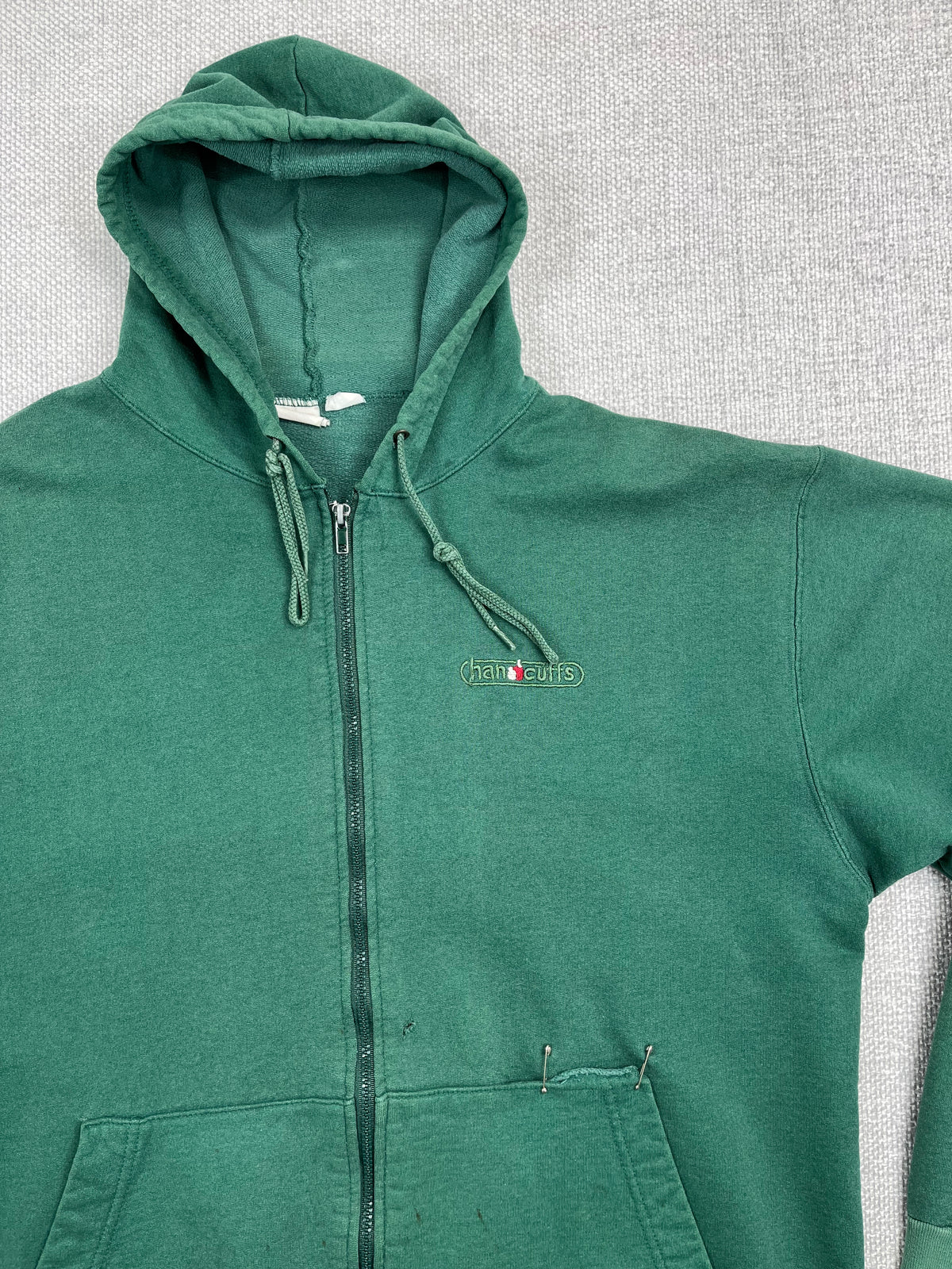 90's Handcuff Zip Up Hoodie