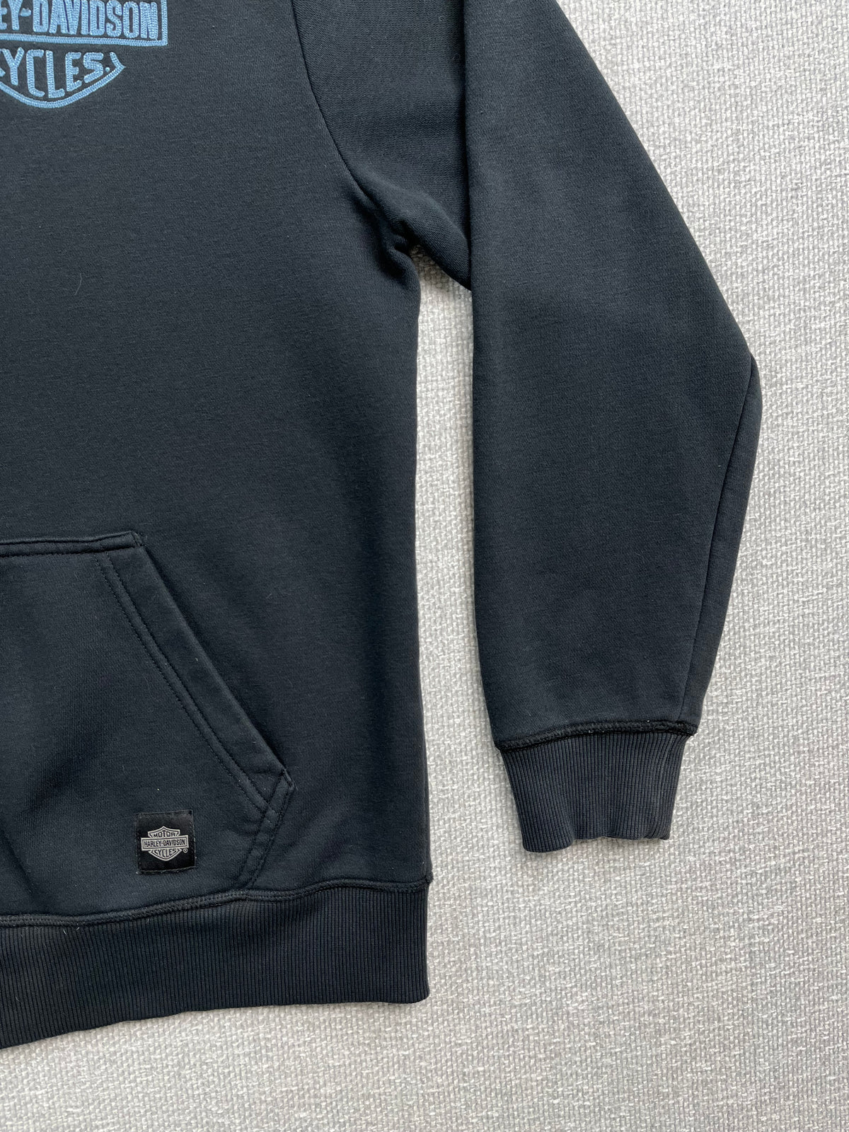 Y2K Harley Davidson Zip Up Hoodie