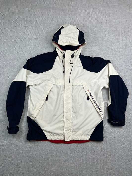 90's Polo Sport Hooded Windbreaker