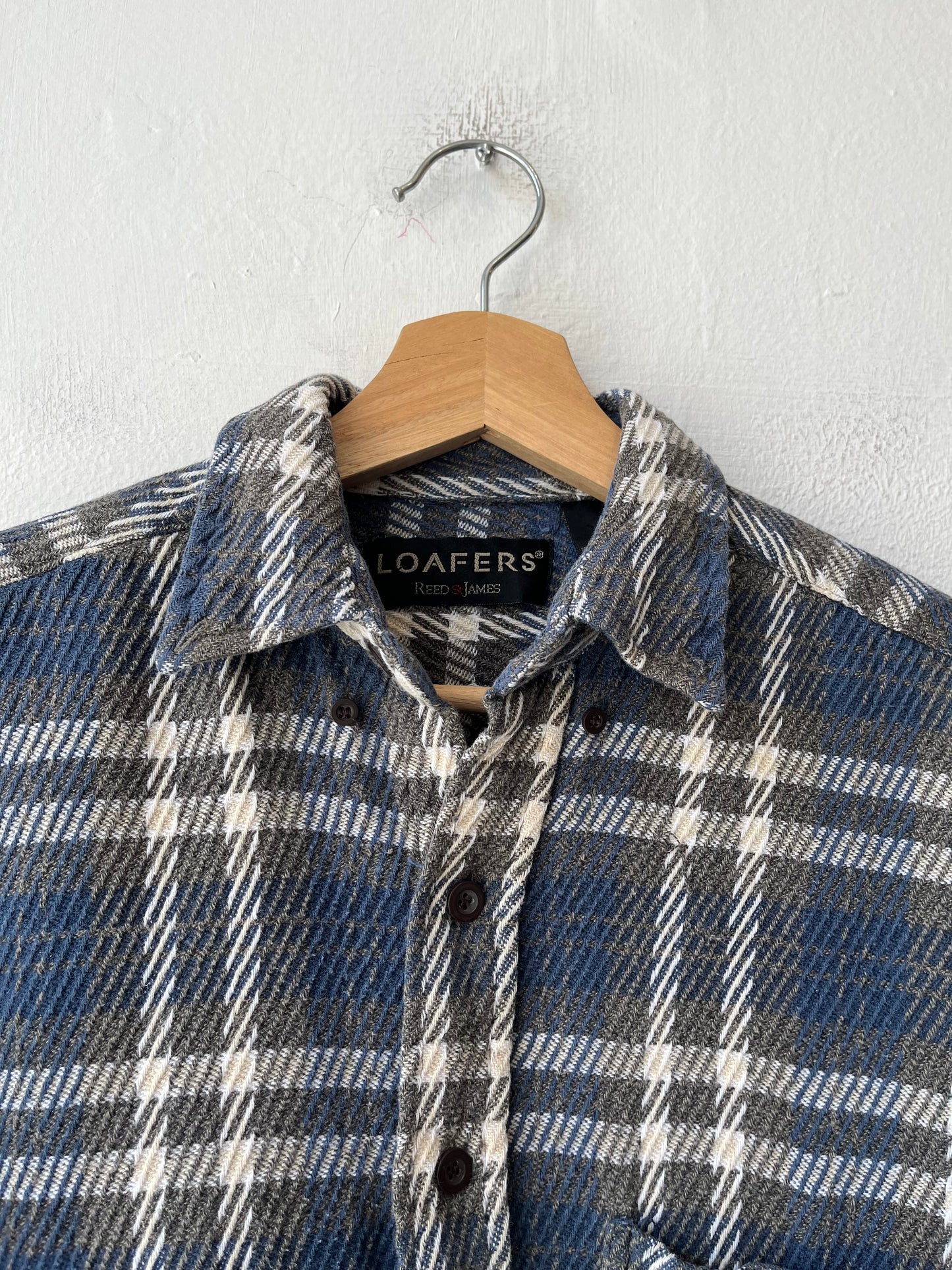 90's Plaid Cotton Flannel