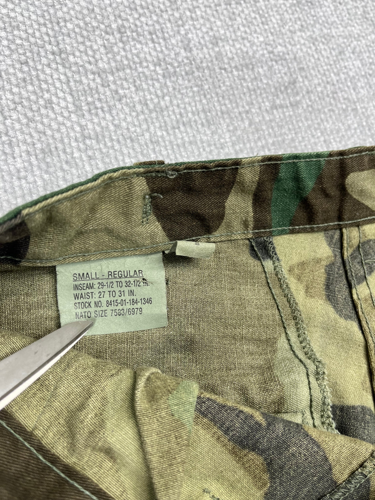 2001 Camo Cutoff Shorts 26-30"