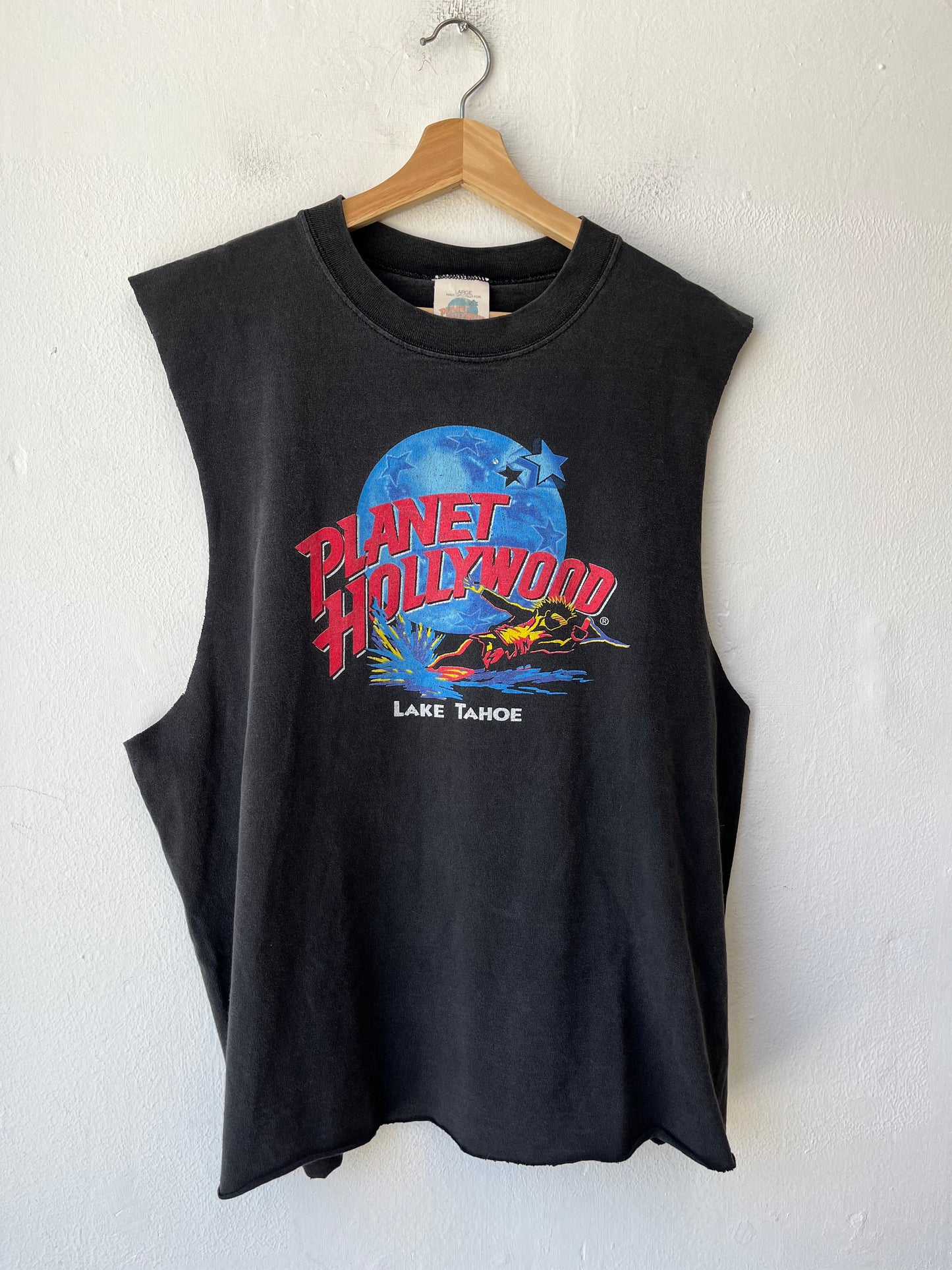 1991 Planet Hollywood Cutoff T-Shirt