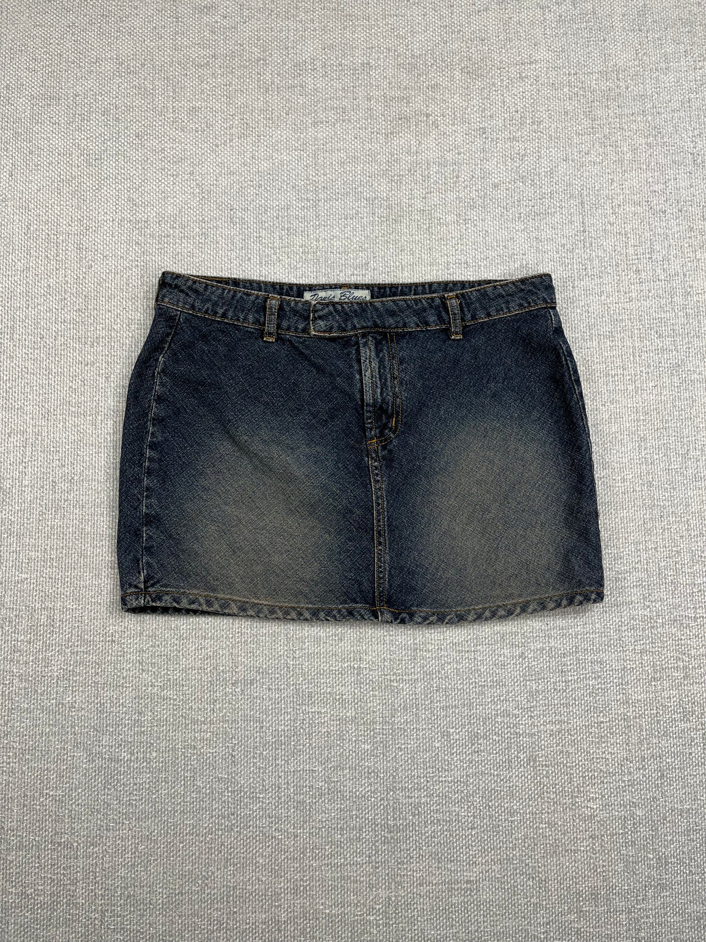 Y2K Denim Mini Skirt 31"