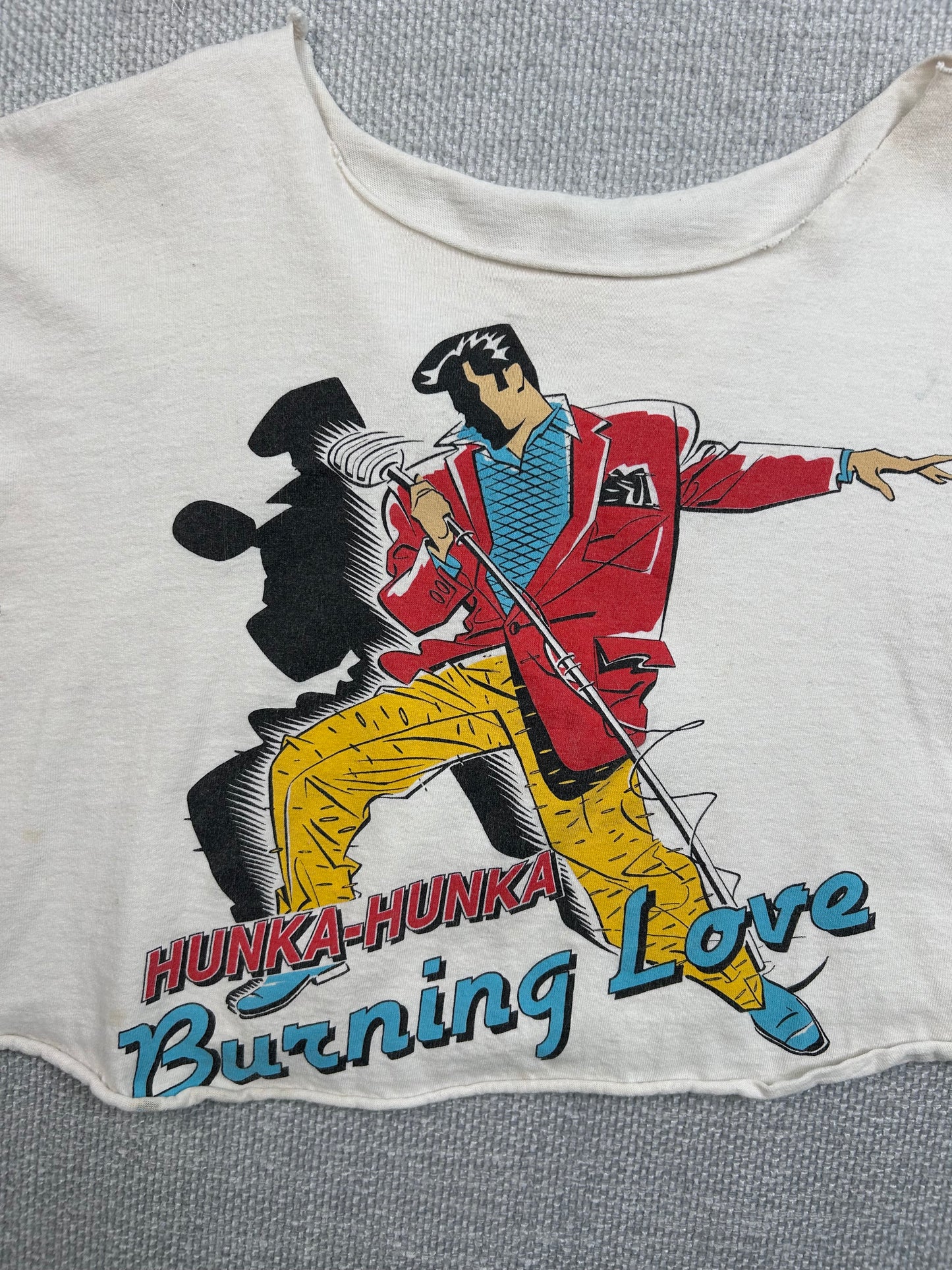 90's Elvis Cut Off T-Shirt