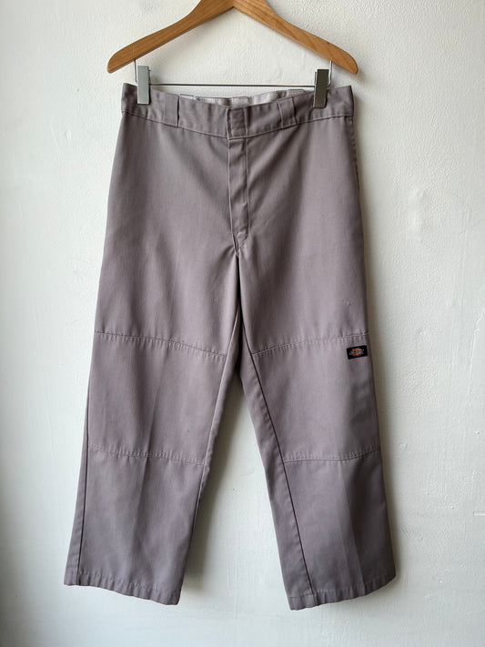 Y2K Gray Dickies Double Knee Pants 34"