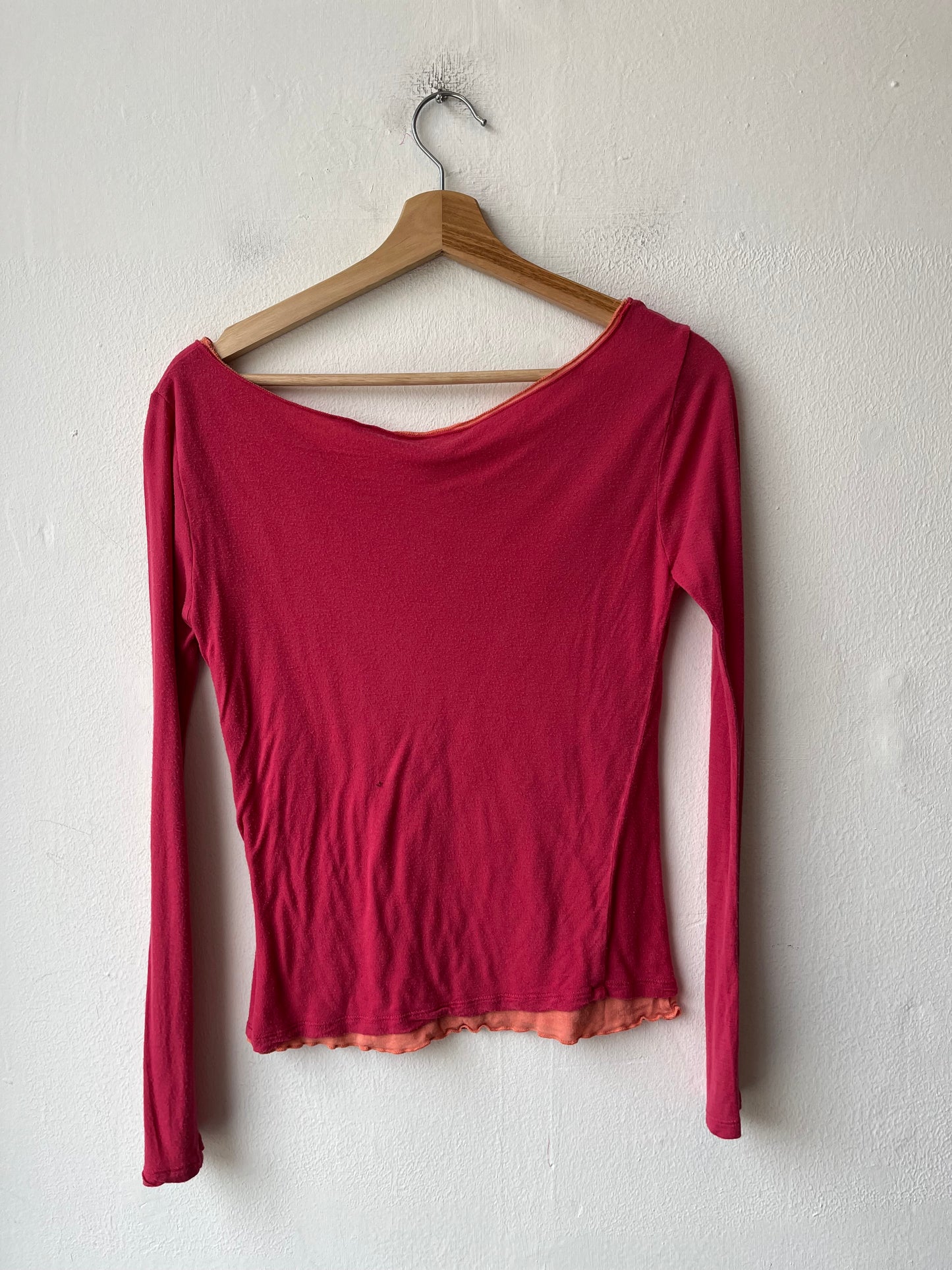 Y2K Layered Long Sleeve Top
