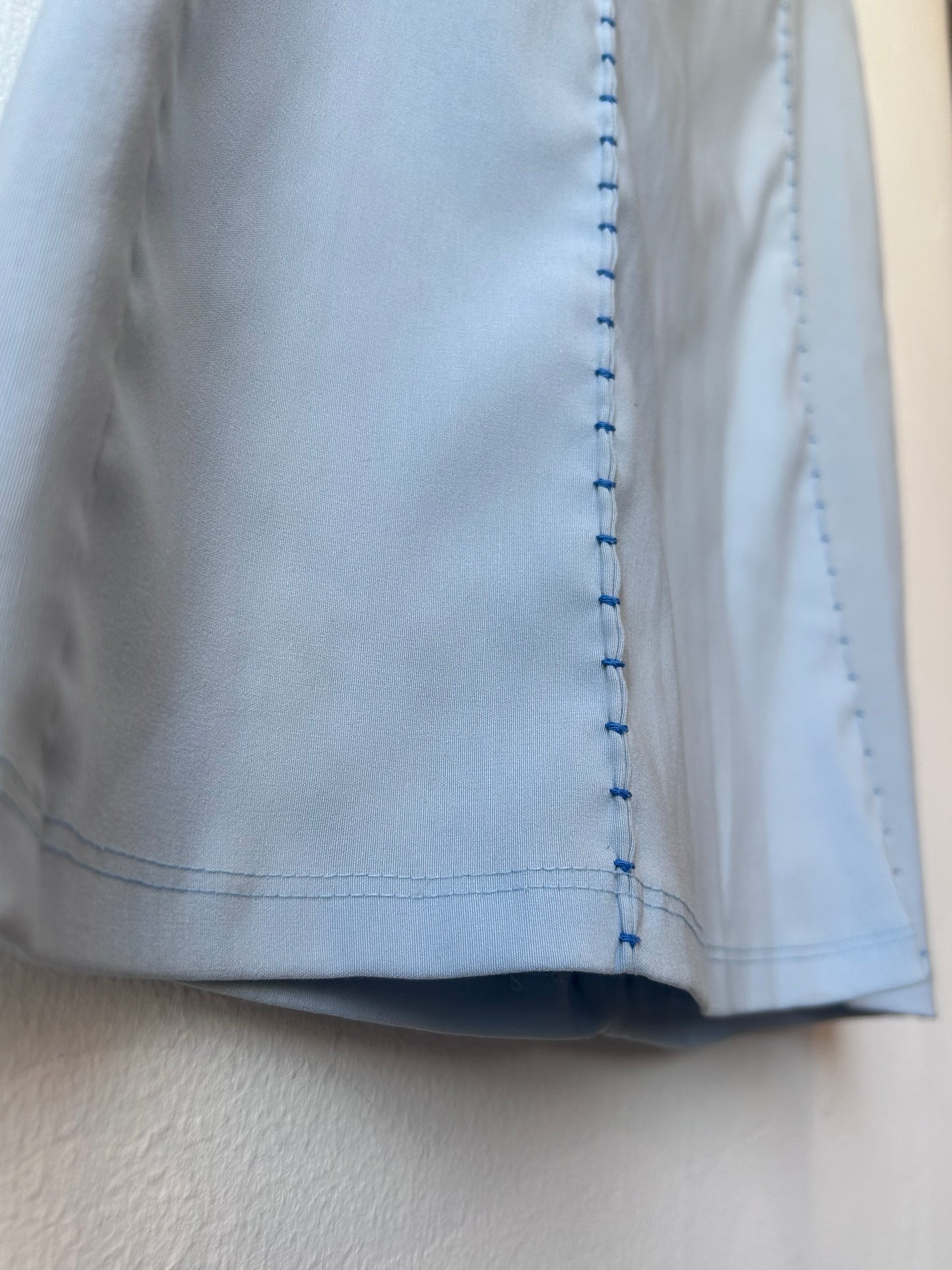 90’s Blue Stitch Skirt 26"