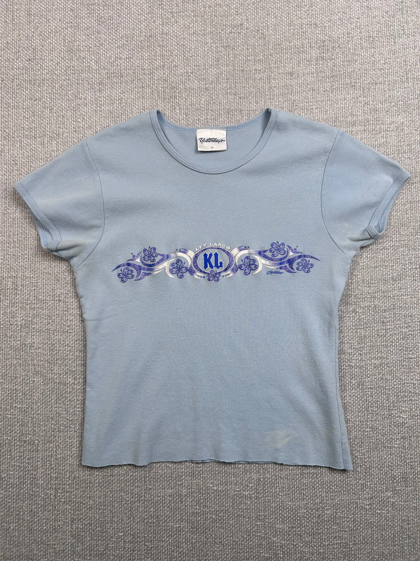 Y2K Key Largo Baby Tee