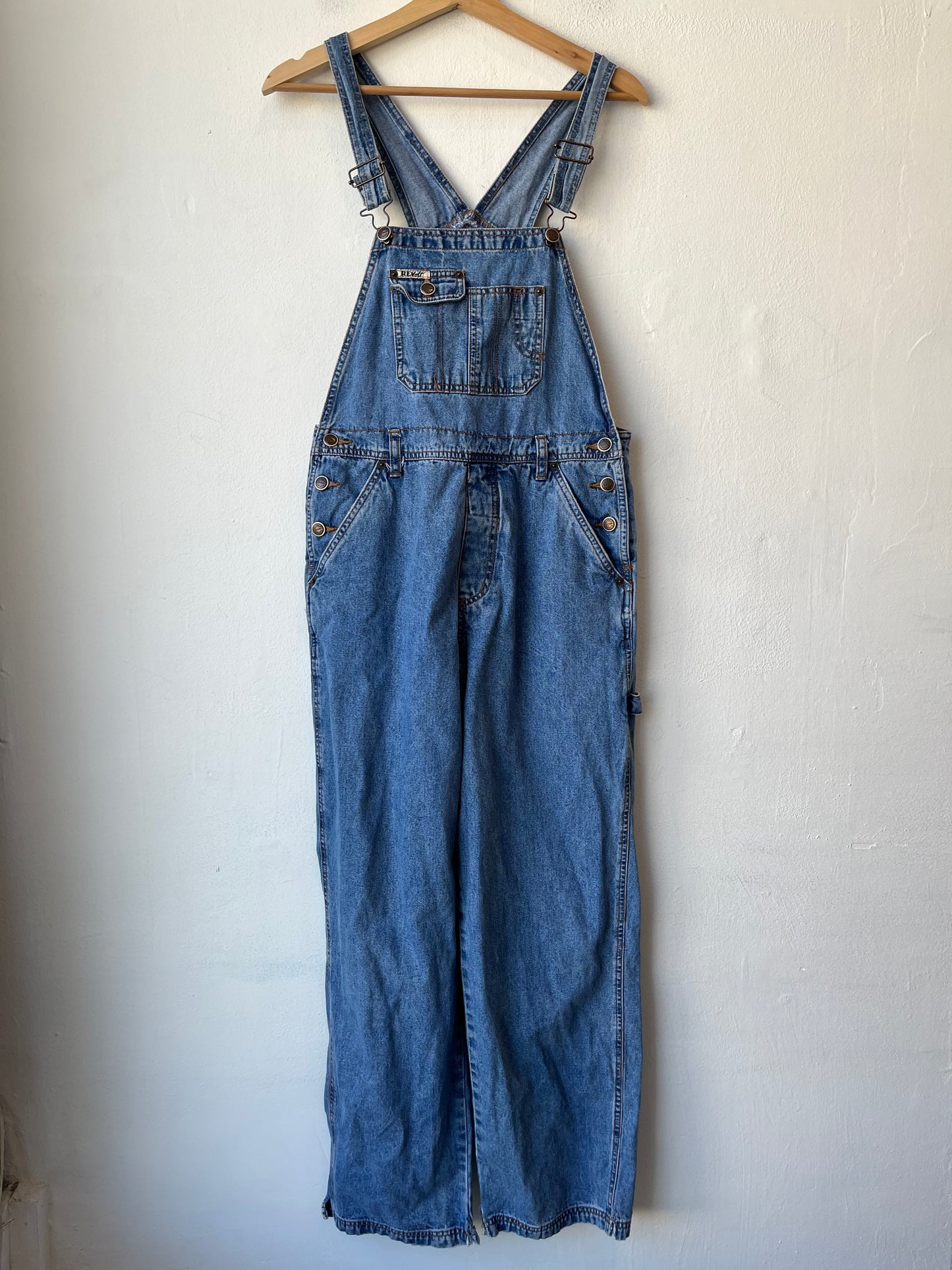 90's Revolt Denim Overalls