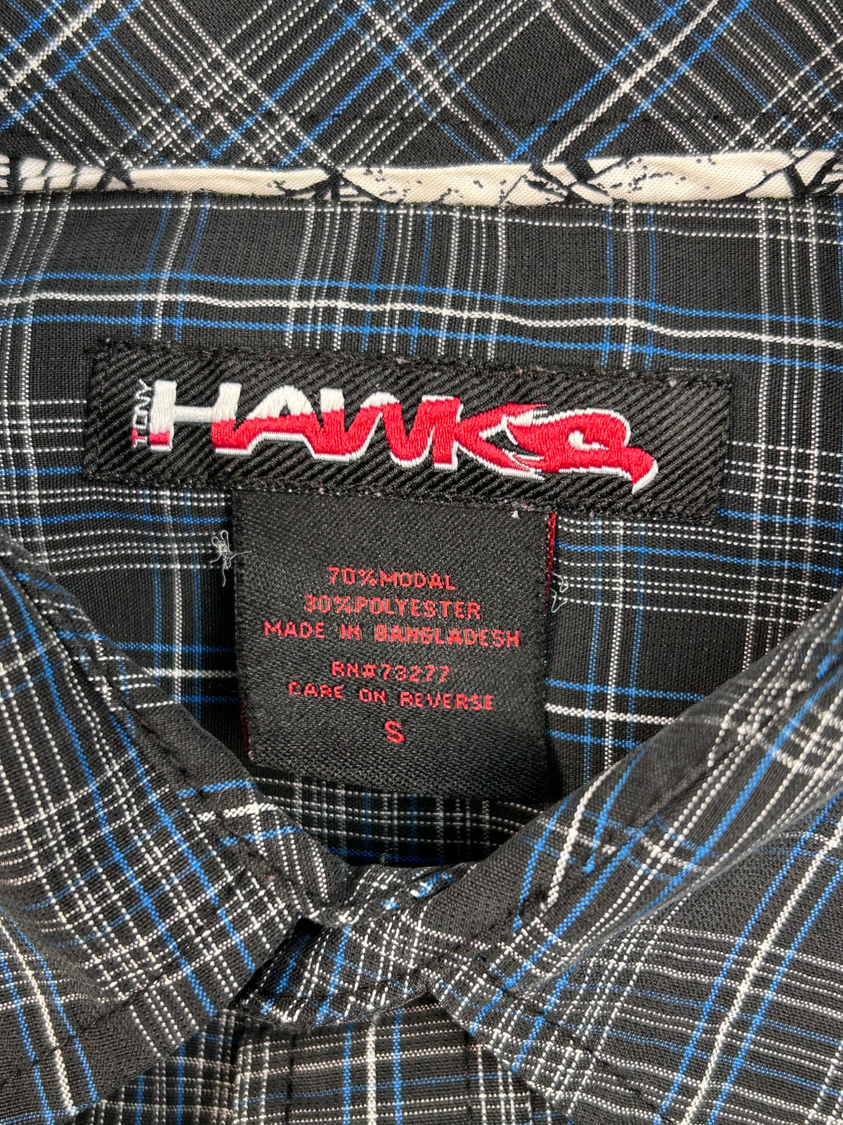 Y2K Plaid Button Up Shirt