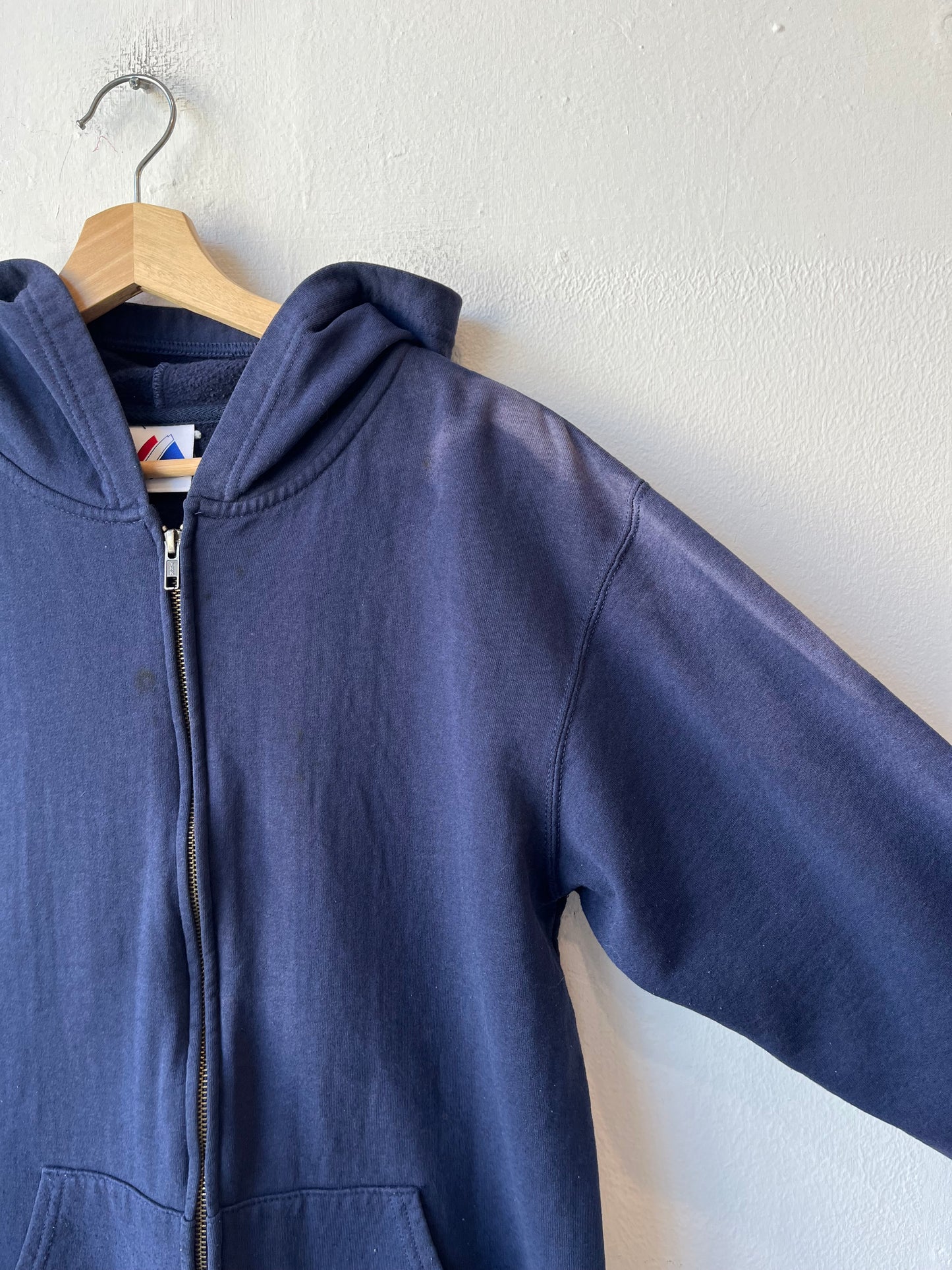 Y2K Sunfaded Zip Up Hoodie