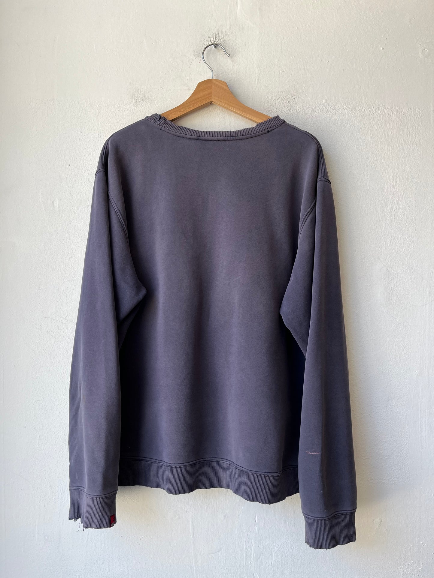 Y2K Denim Cutout Quiksilver Sweatshirt